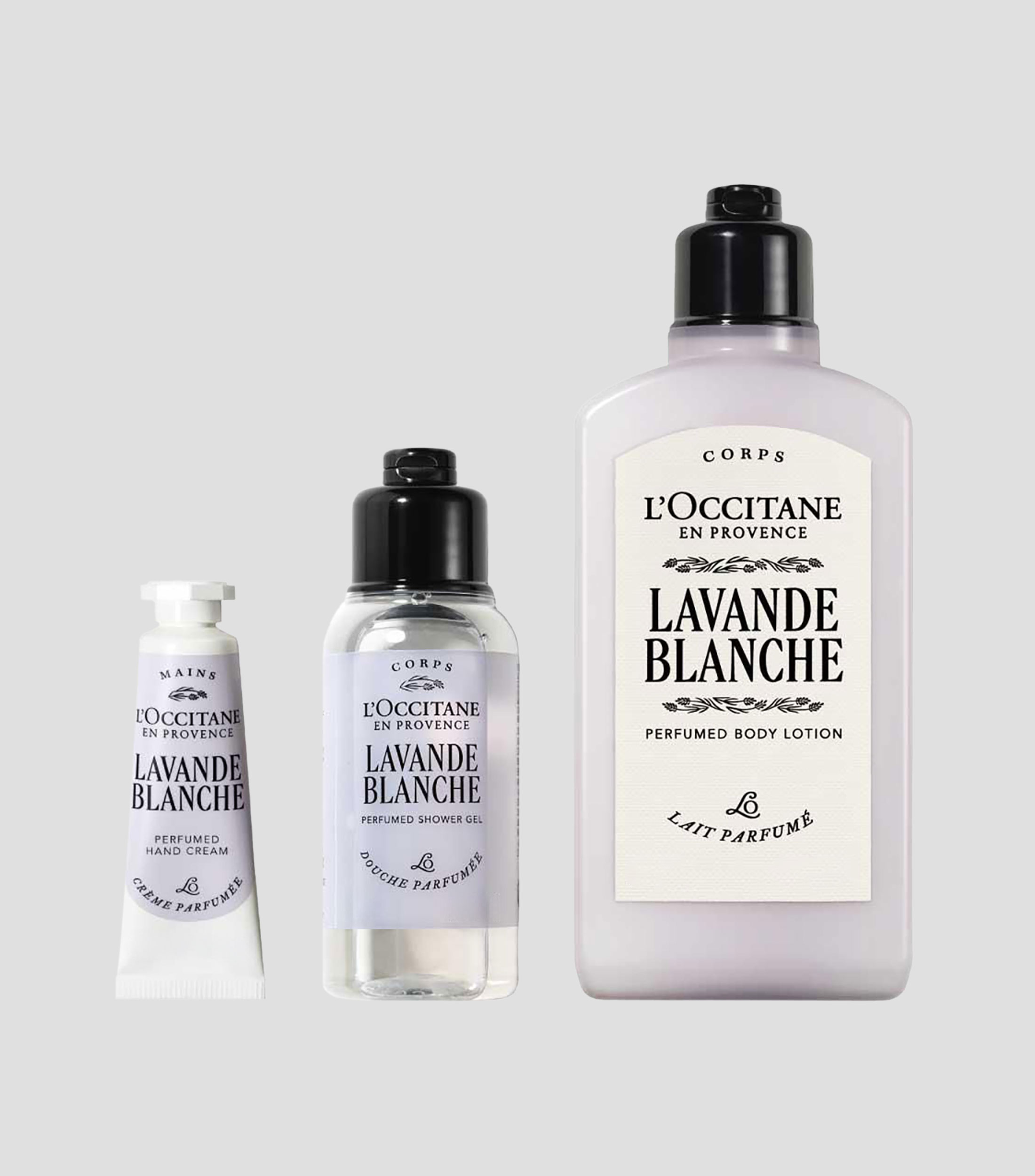 Set White Lavender Collection Mujer