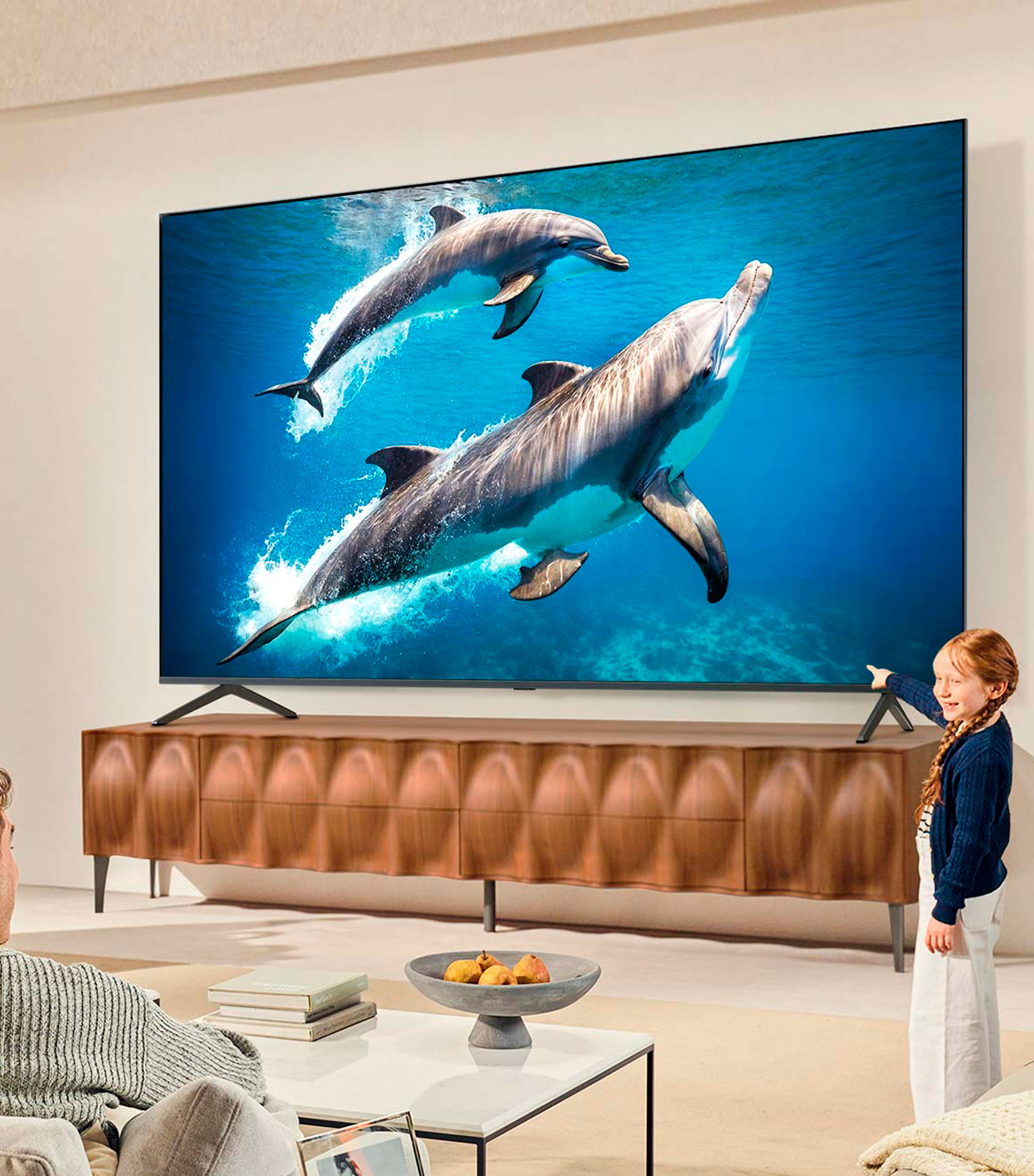 Pantalla 85 pulgadas Plana QNED evo AI QNED92 4K SMART TV 2025
