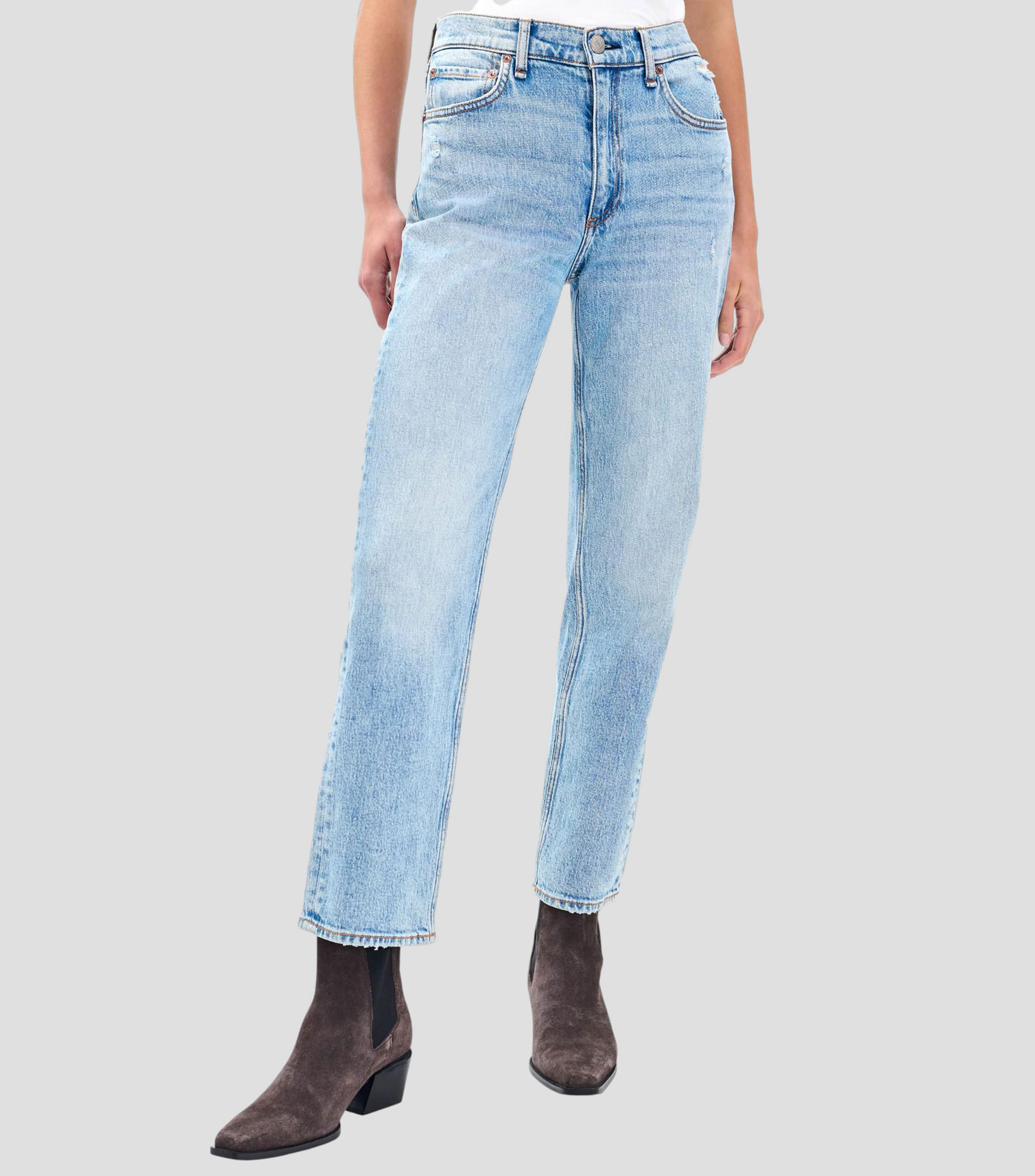 Jeans straight Mujer