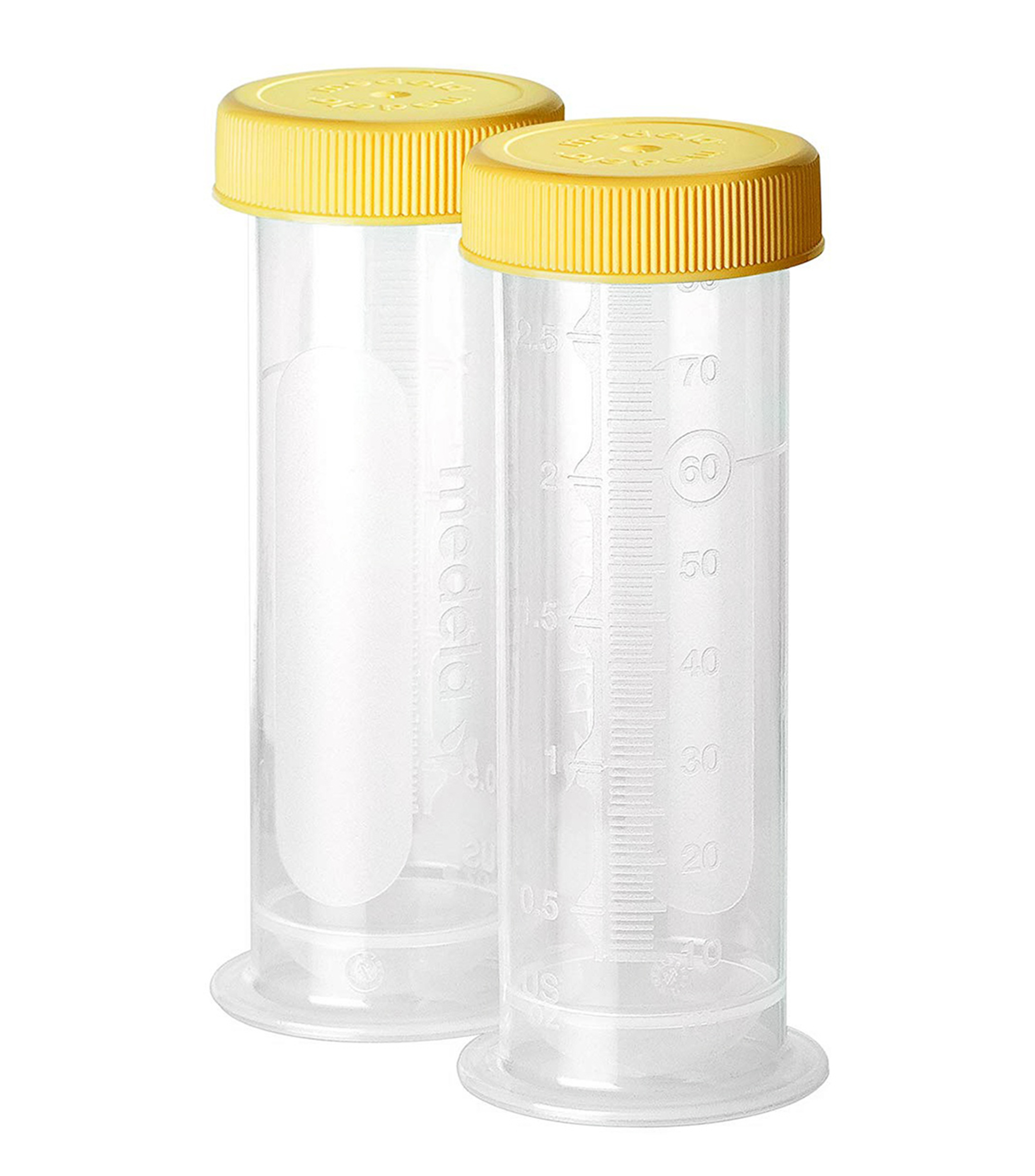 Set 12 botellas de almacenamiento y congelacion para Leche Materna de 80 ml