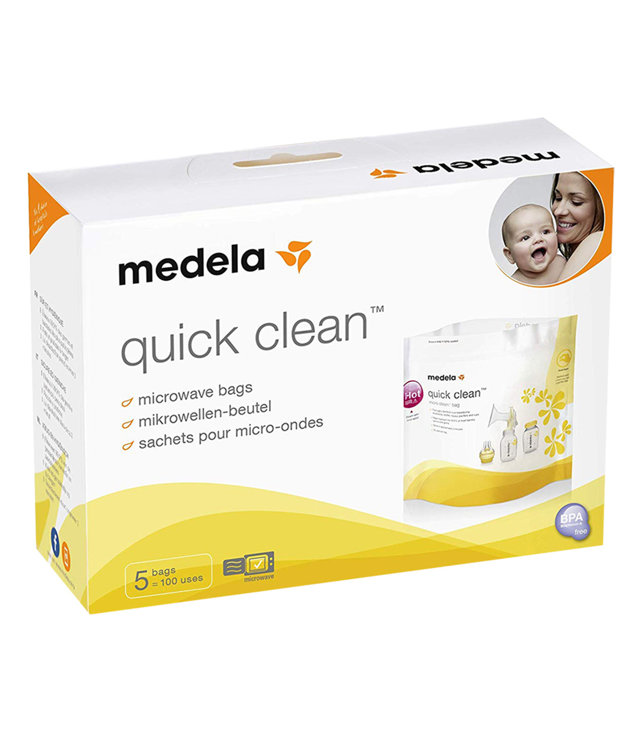 Bolsas esterilizadoras Quick-Clean Micro-Steam