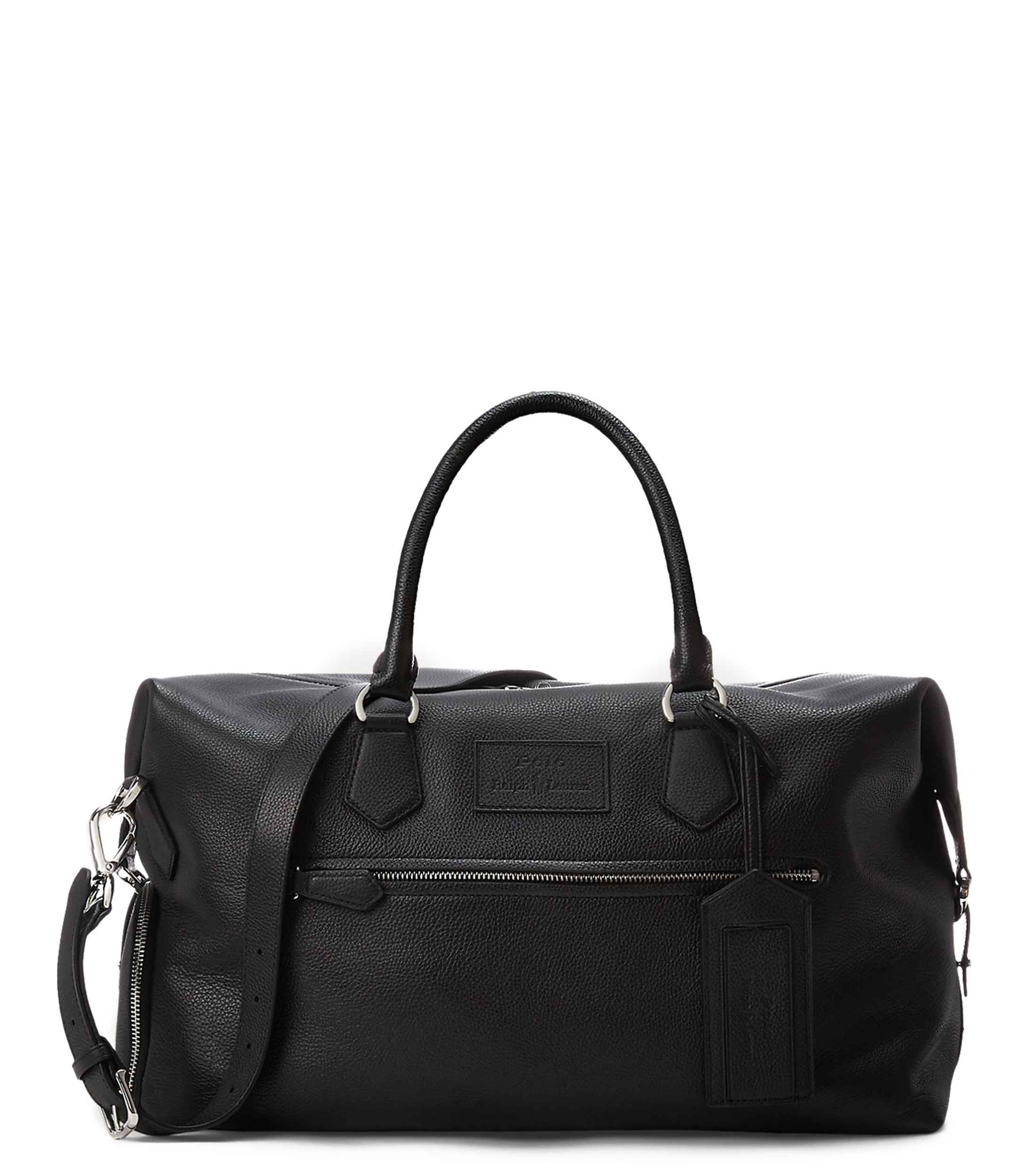 Ralph Lauren: Maleta de mano en piel negra El Palacio de Hierro