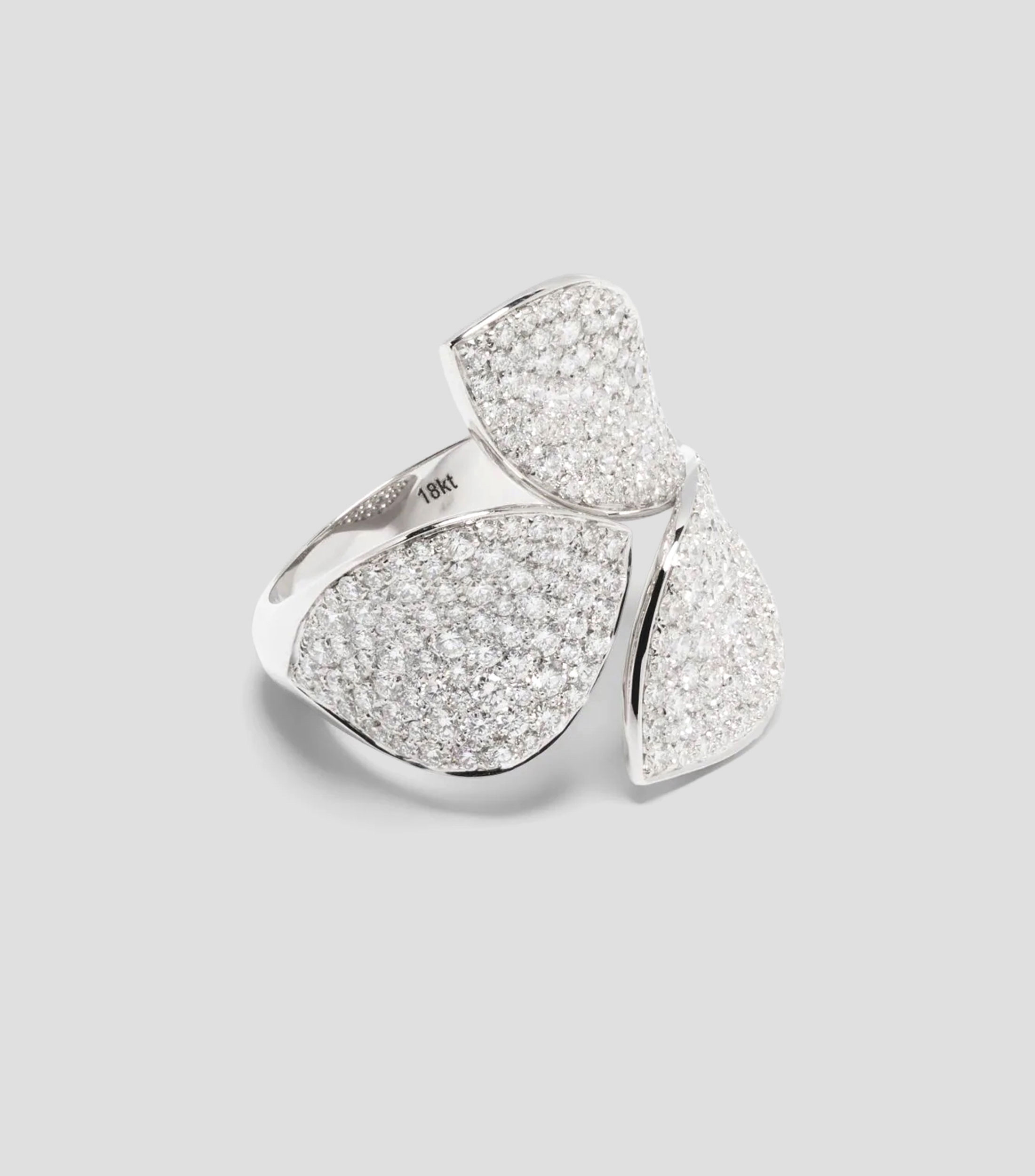 Anillo en Oro 18 kilates Giardini Segreti con Diamantes Mujer