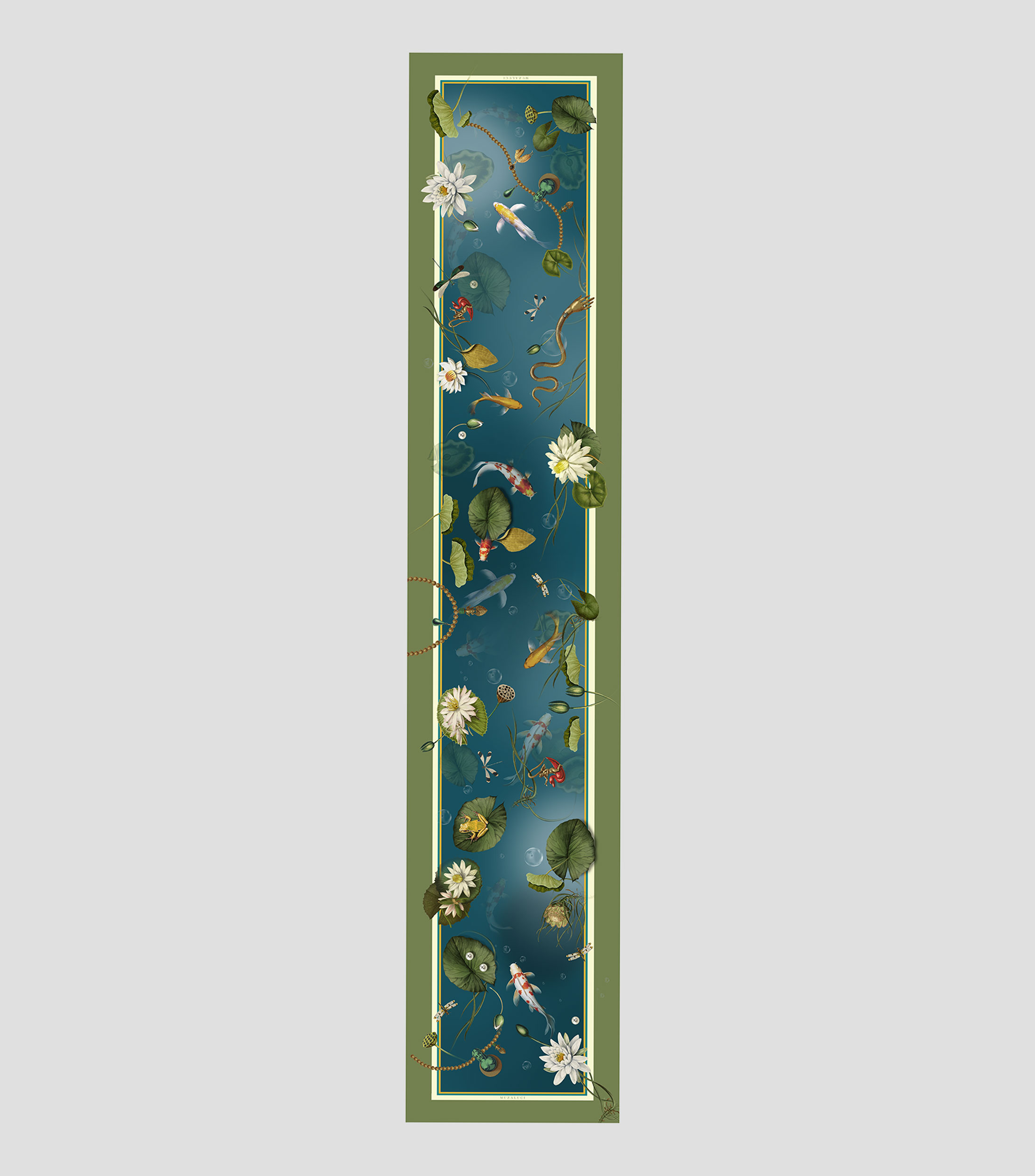 Camino de Mesa Koi Rectangular