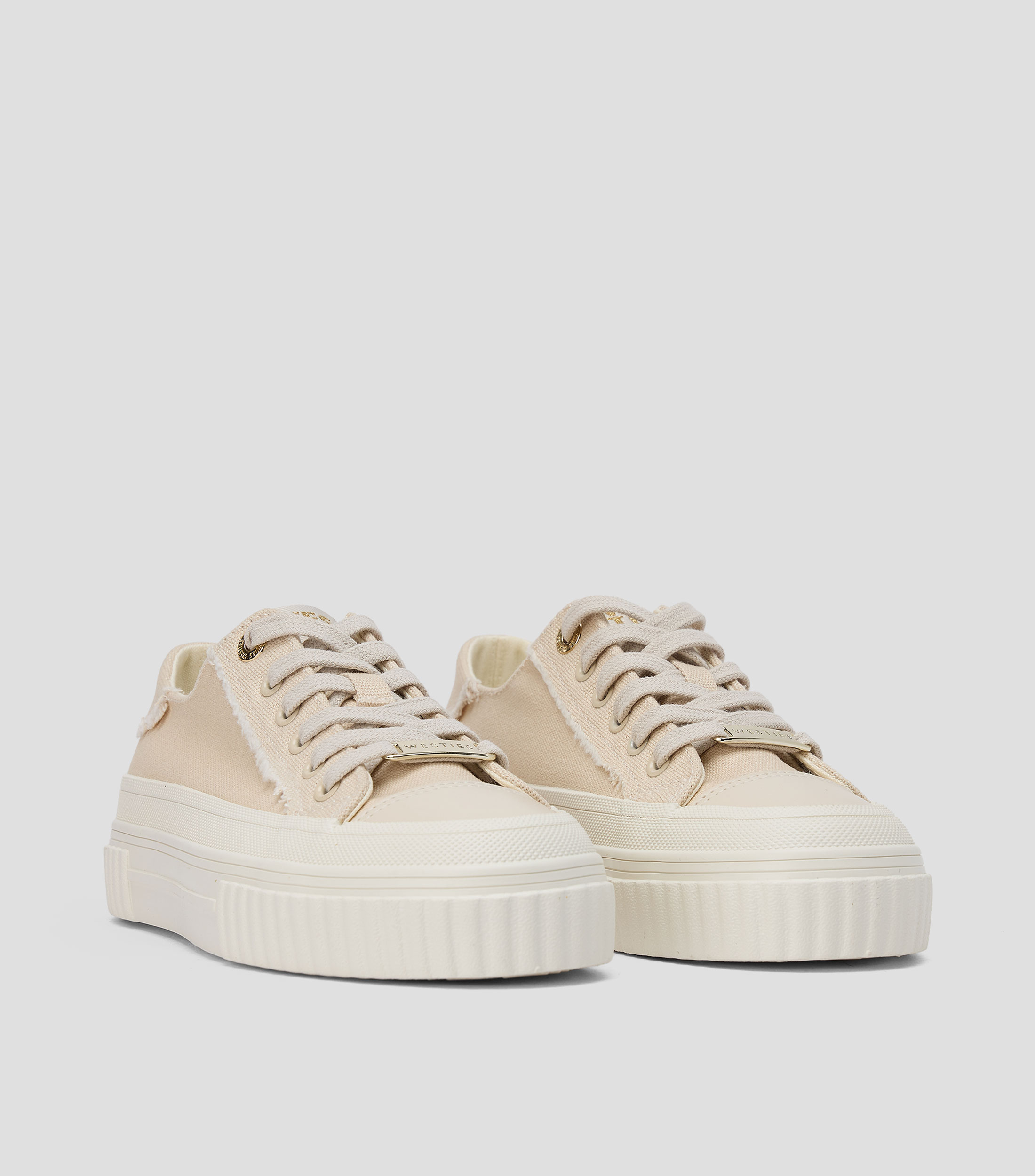 Tenis casuales con plataforma baja Mujer