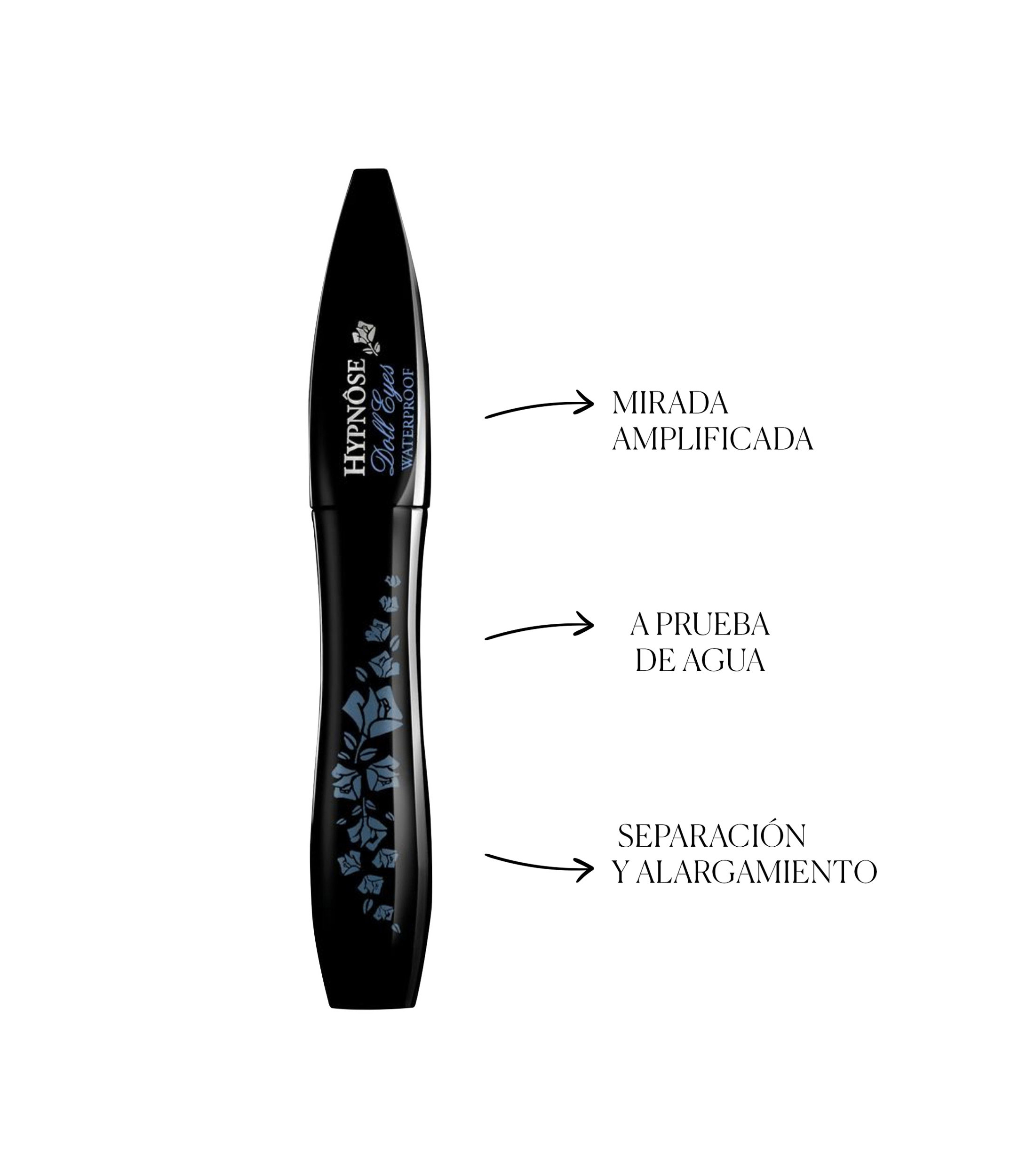 Máscara de pestañas, Hypnôse Doll Eyes Waterproof, 6 ml