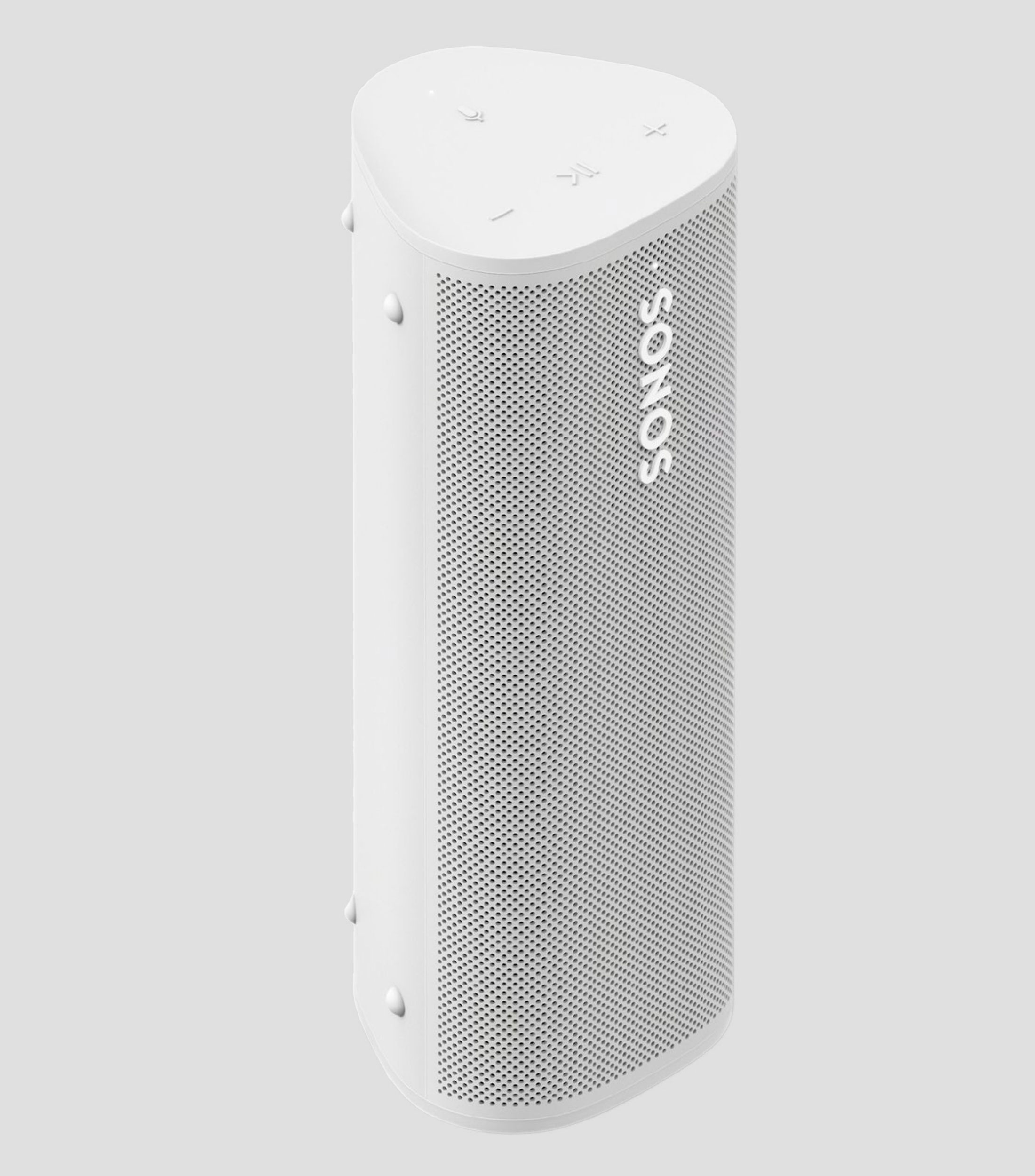 Sonos Roam 2 Bocina portátil inalámbrica, A prueba de agua, Wi-Fi y Bluetooth, Control por voz y 10 Horas de batería - Blanco