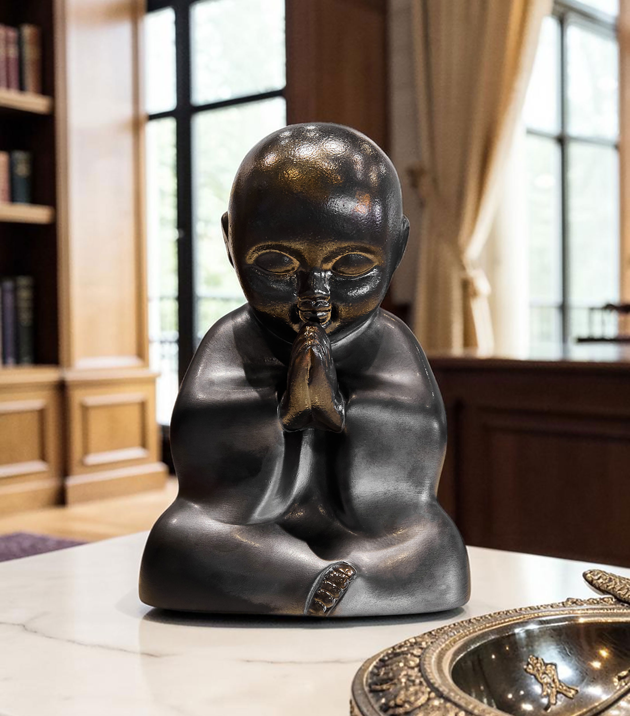 Figura decorativa Baby Buda Raku