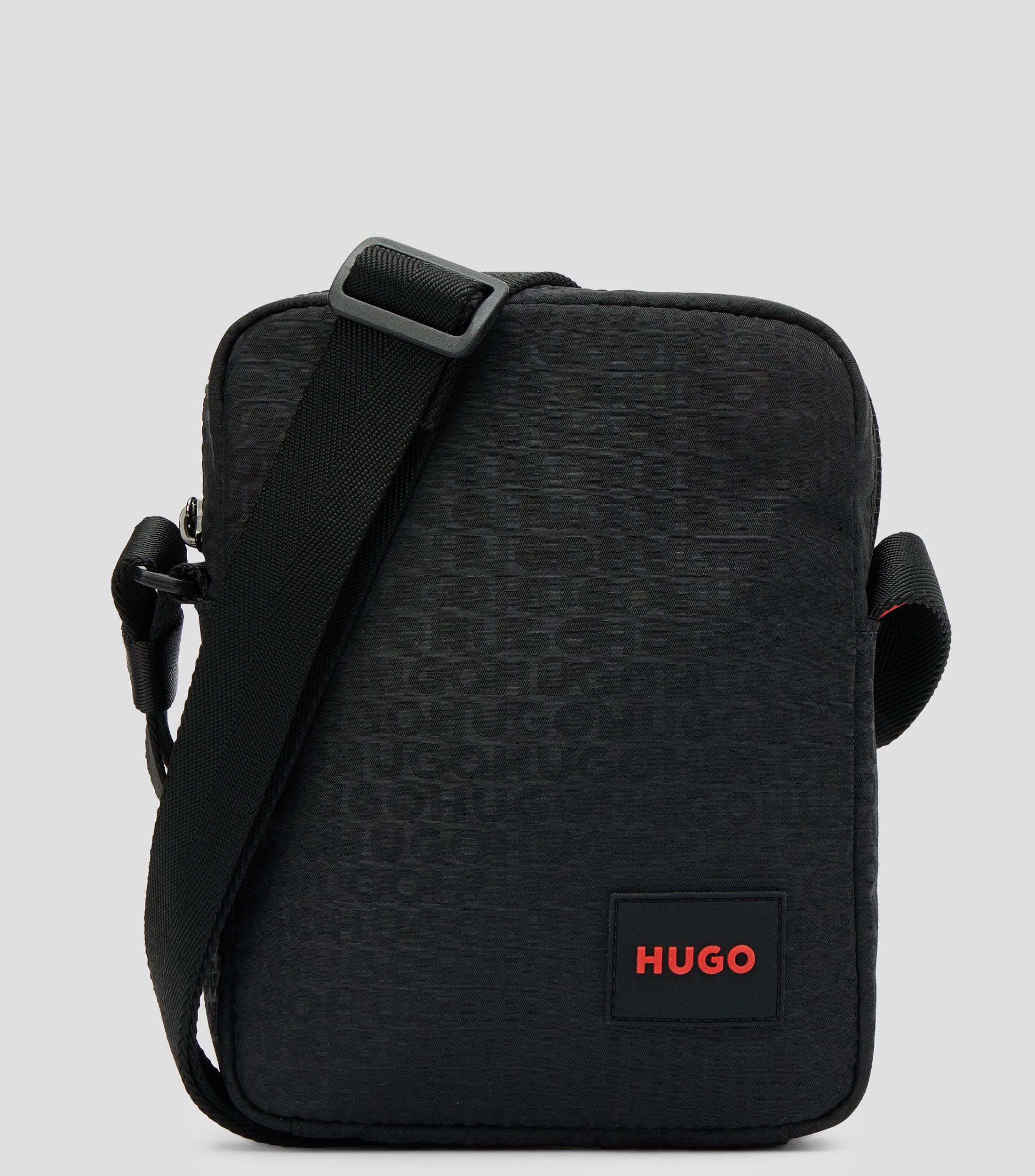 Bolso messenger negro Ethon monogram Hombre