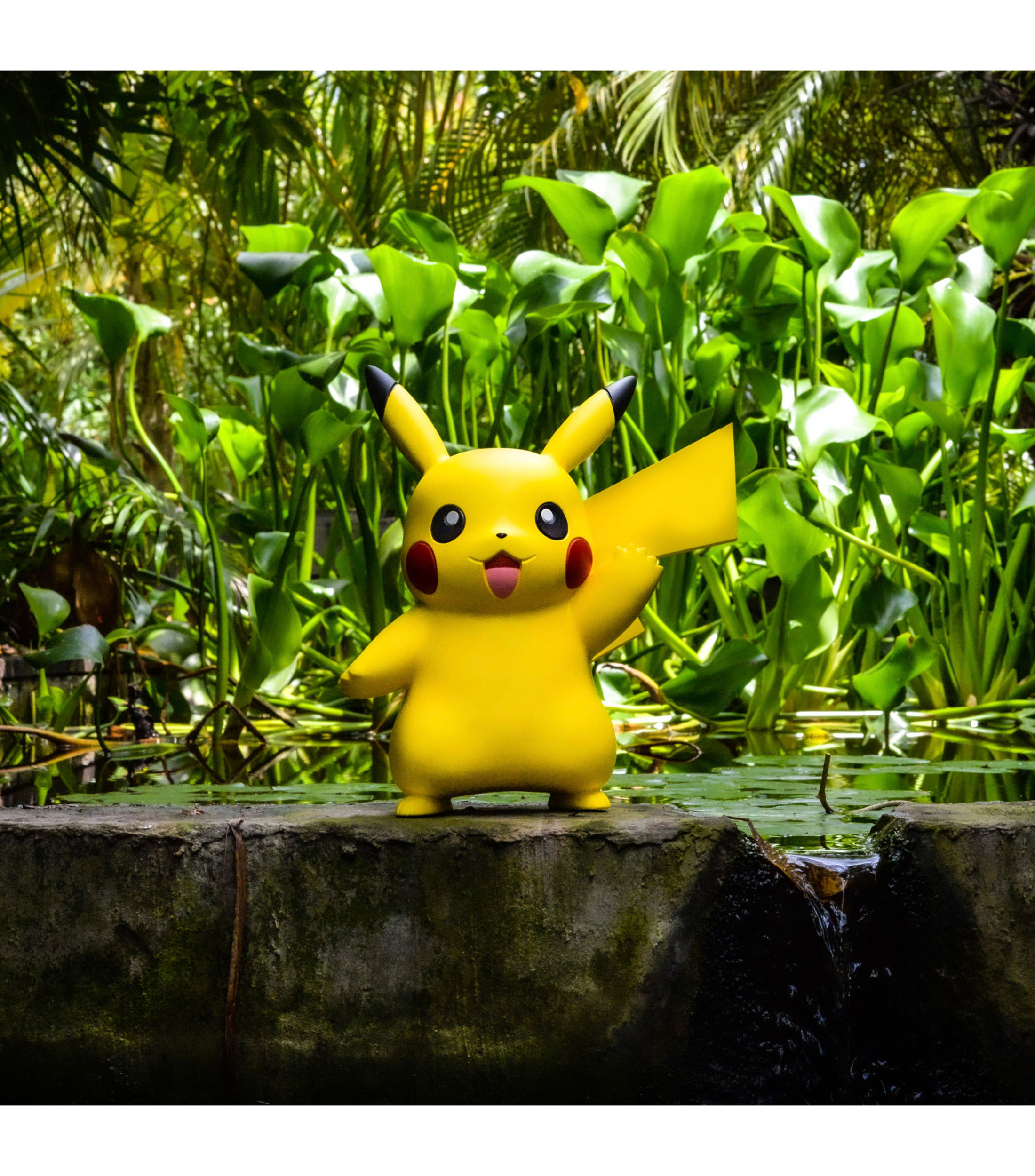 Figura Decorativa Pikachu en Resina
