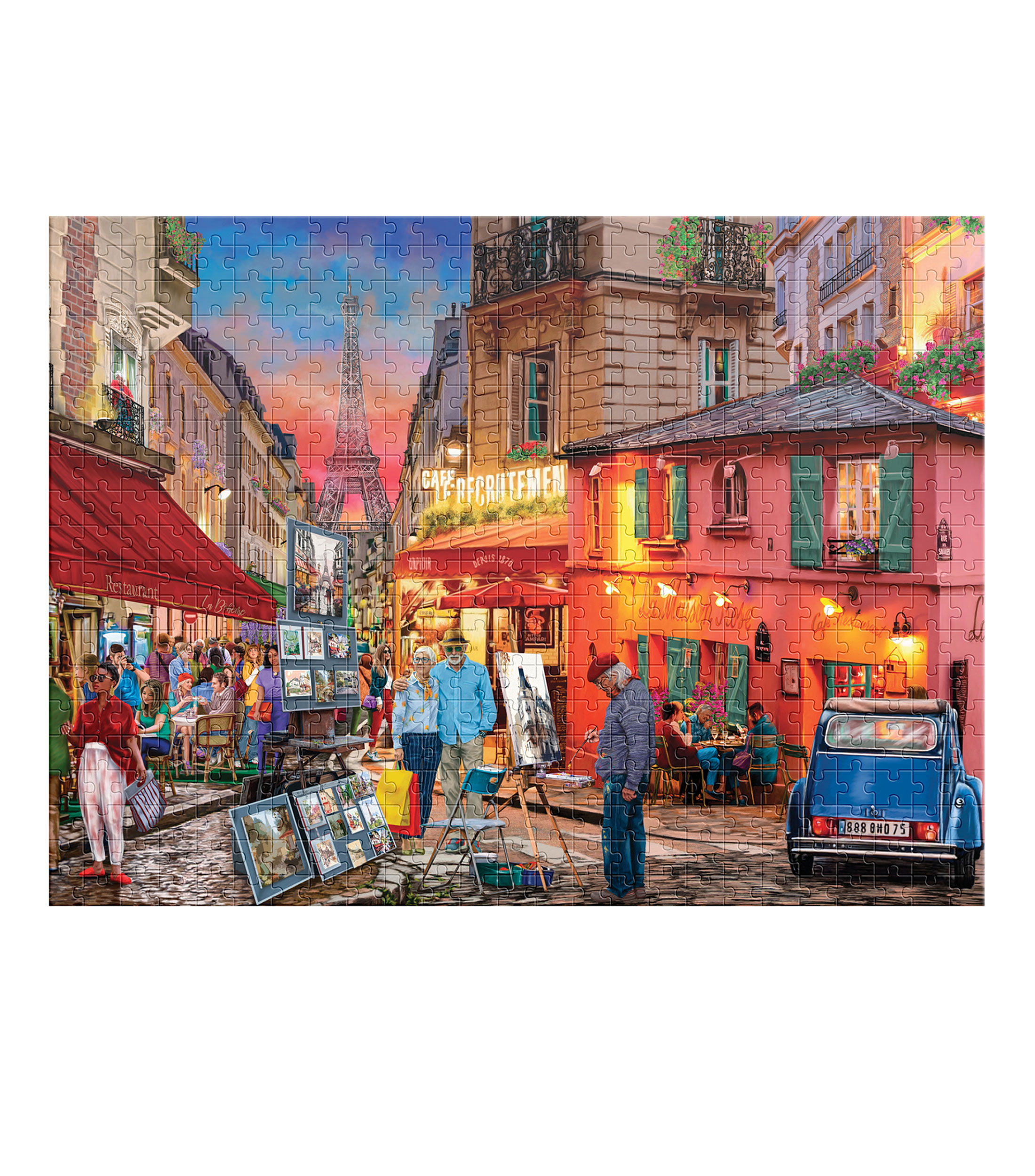 Rompecabezas Lenticular Paris, 500 piezas