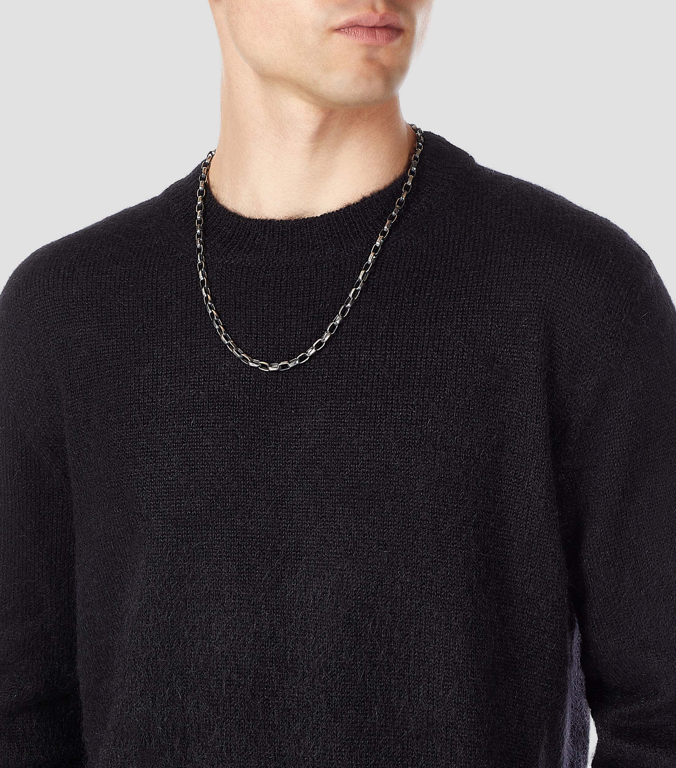 BIG LINKED CHAIN NECKLACE