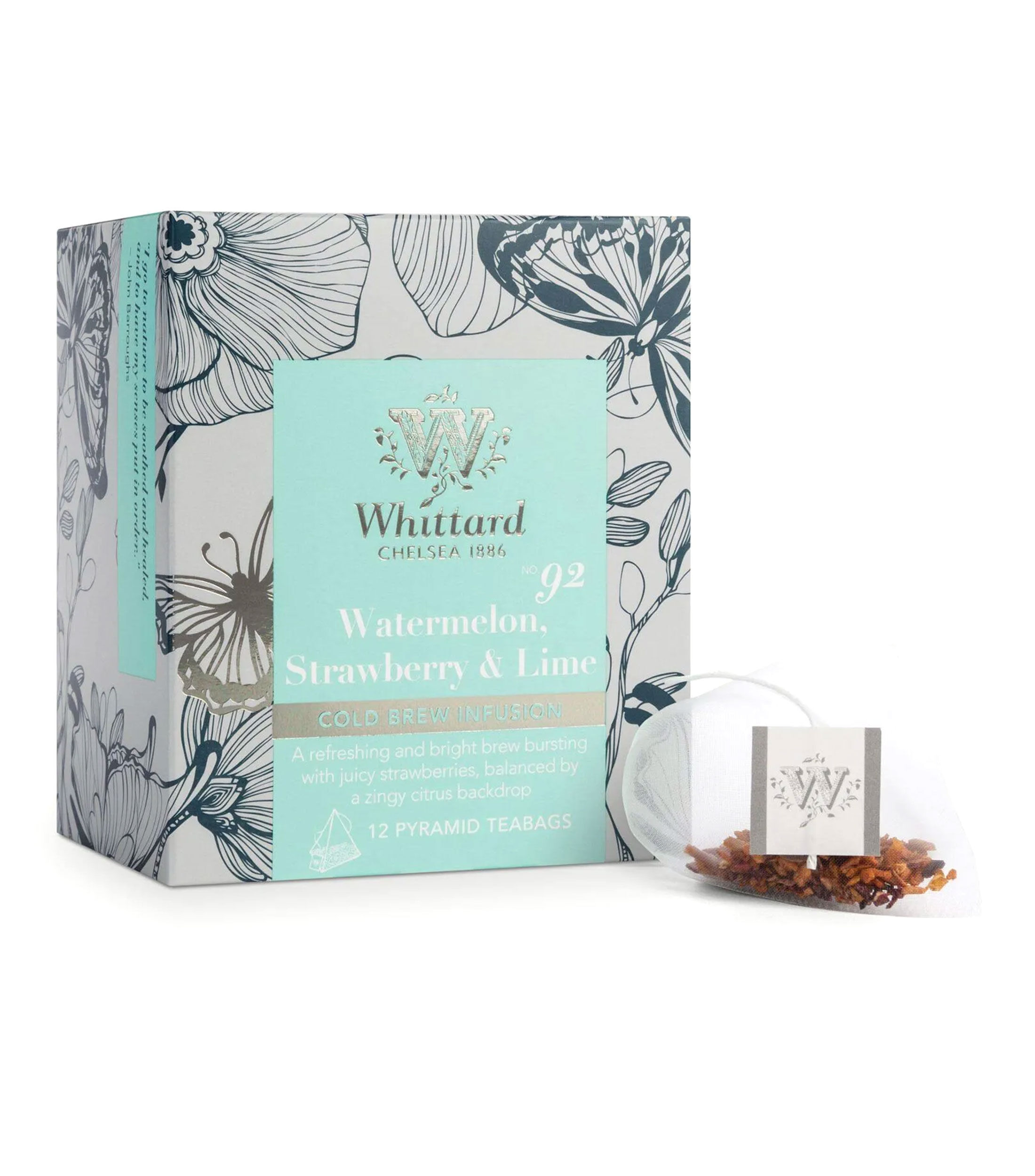 Té Cold Brew Lime Watermelon & Strawberry, 30 g
