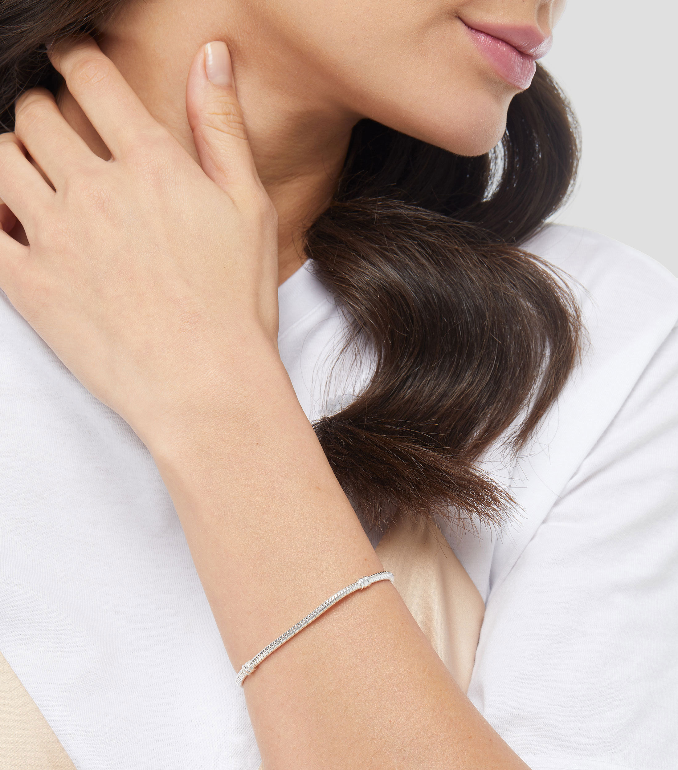 Brazalete en plata .925 Pandora Moments Mujer Talla 18 cm