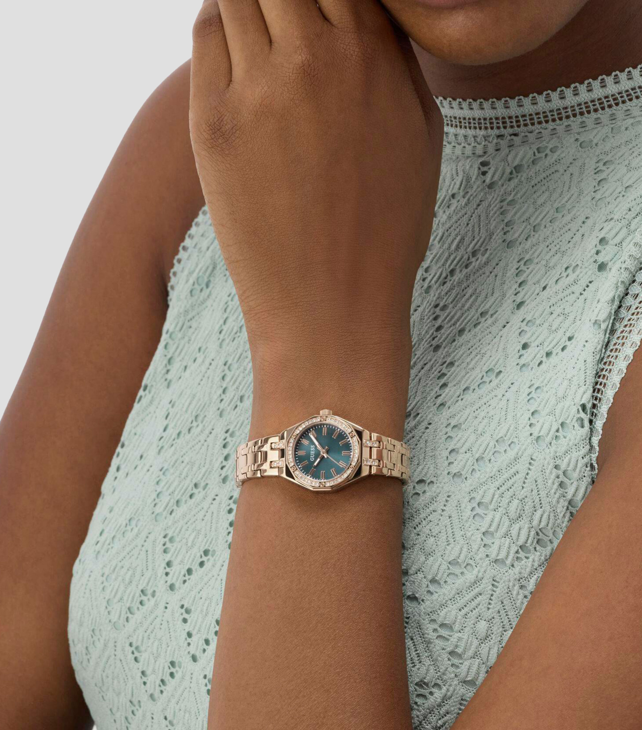 Reloj para Mujer Pixie casual rosa/verde