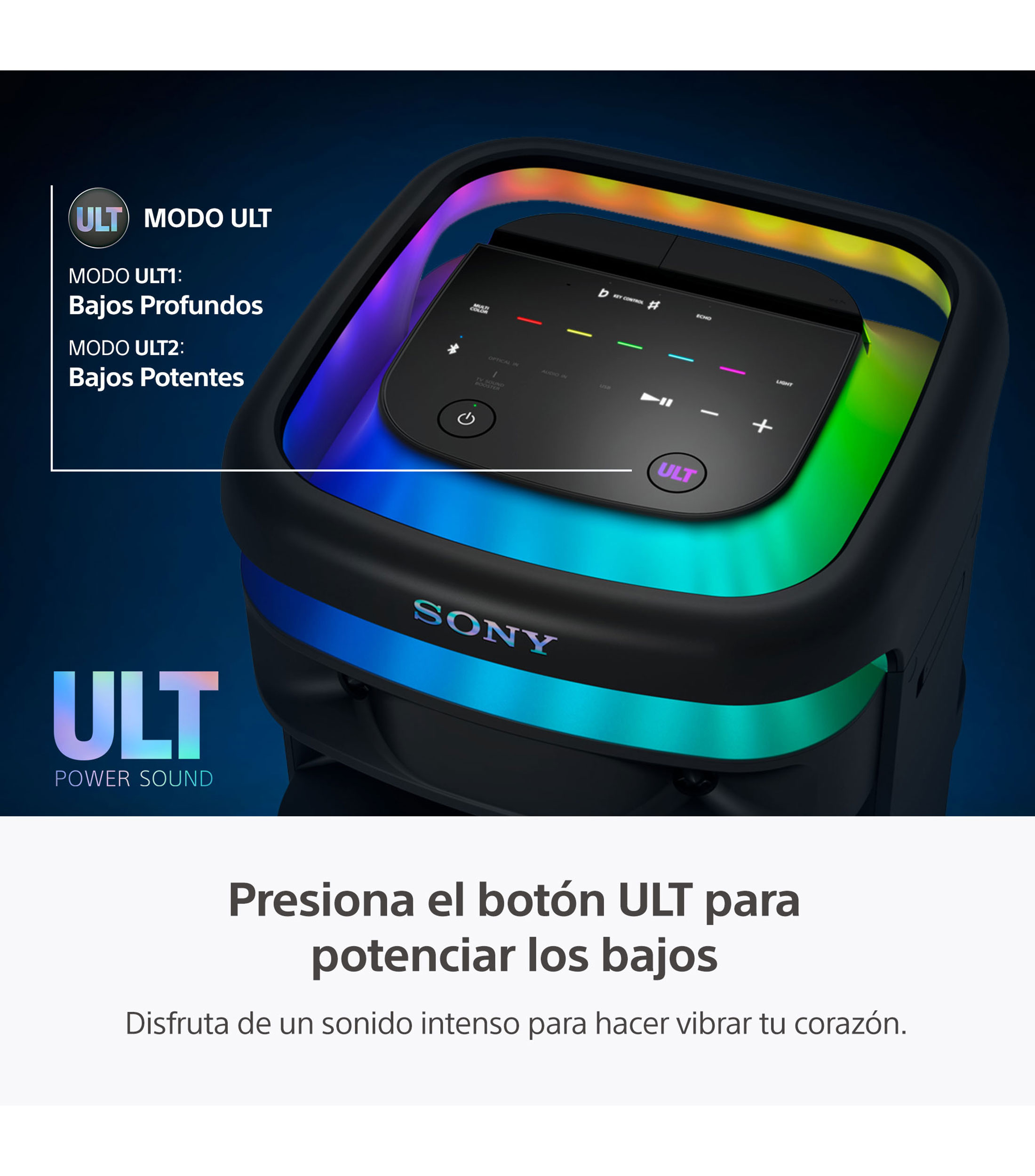 Bocina inalámbrica bluetooth SRS- ULT1000