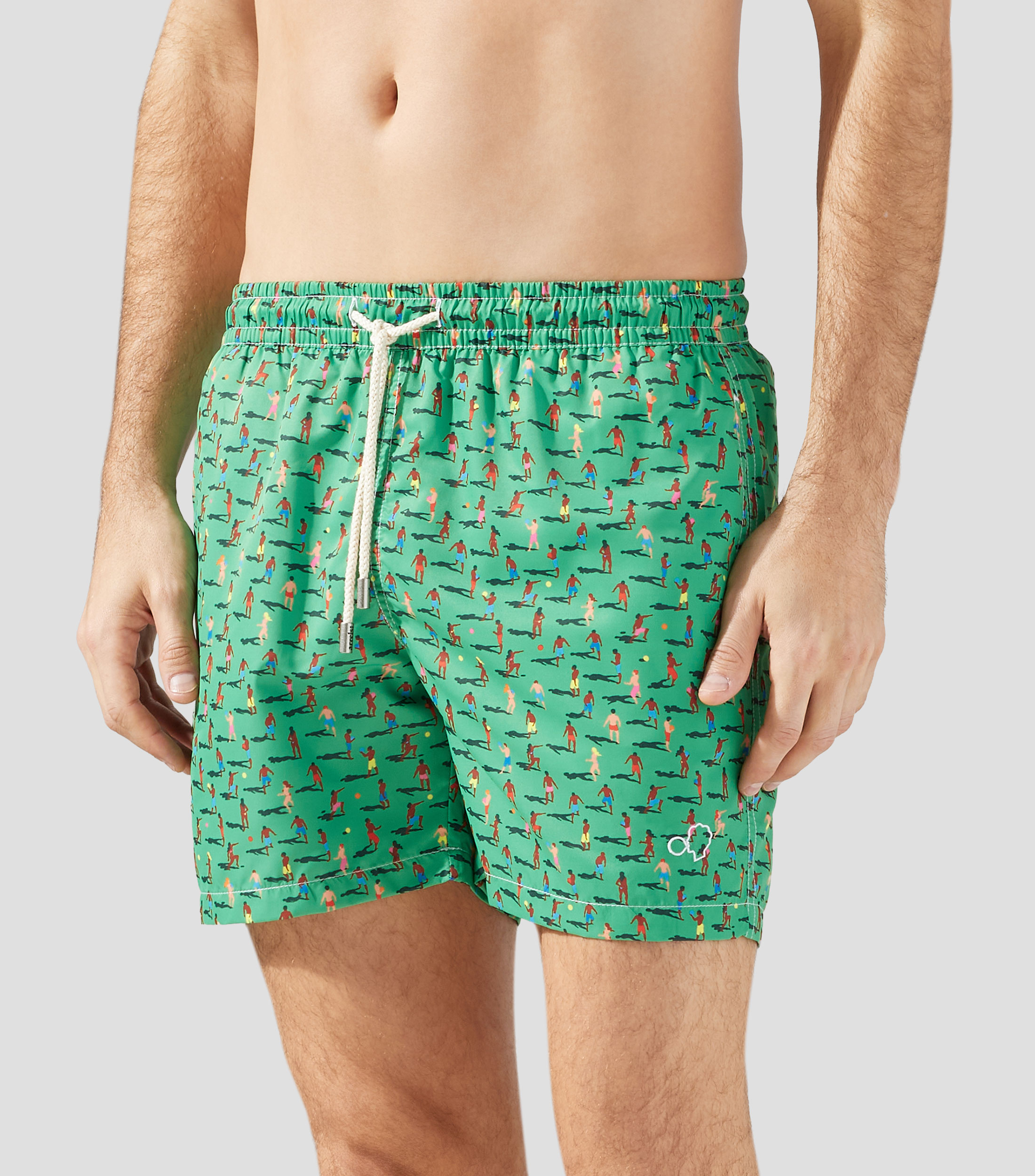 Traje de Baño corto fantasía Hombre
