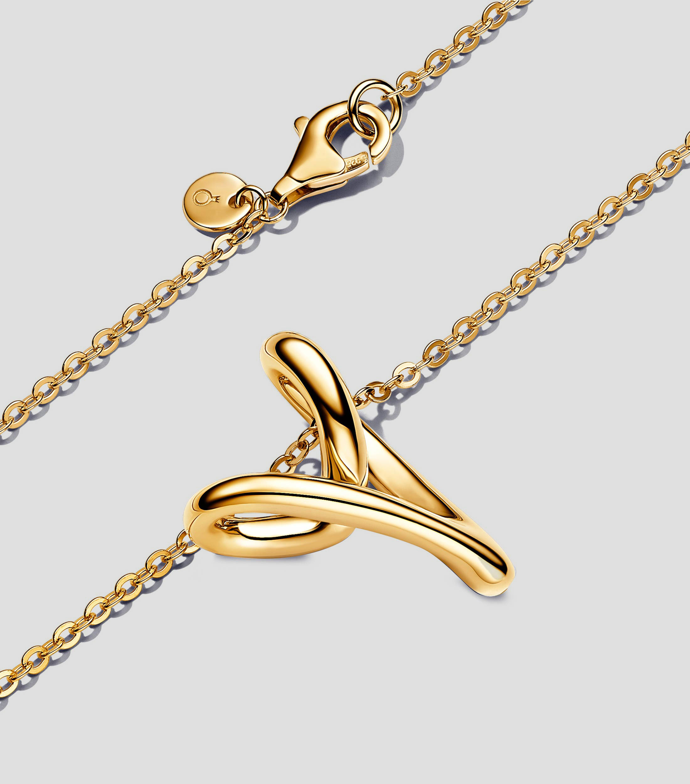 Collar Corazón Forma Orgánica Mujer