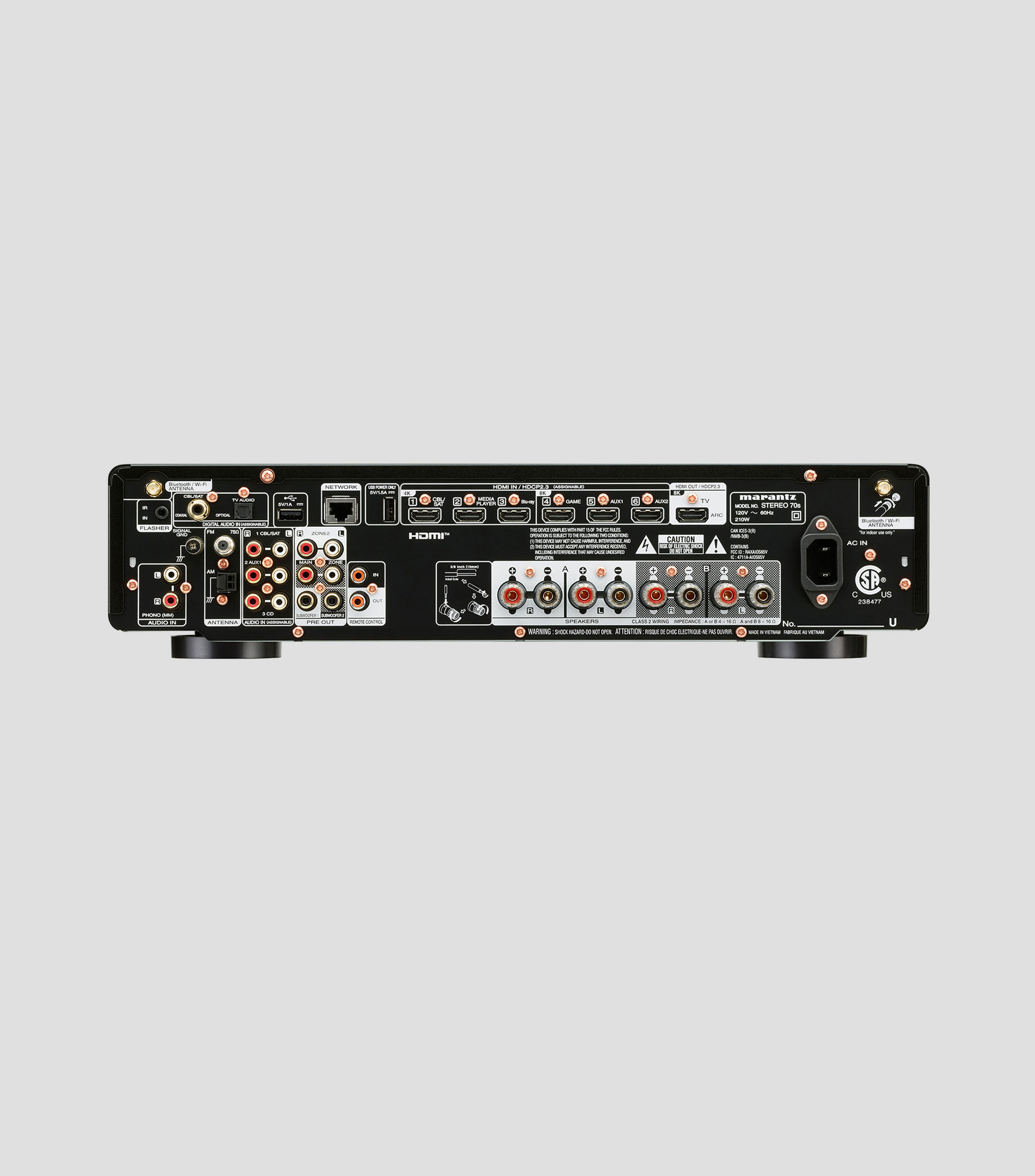 Amplificador STEREO-70 70W