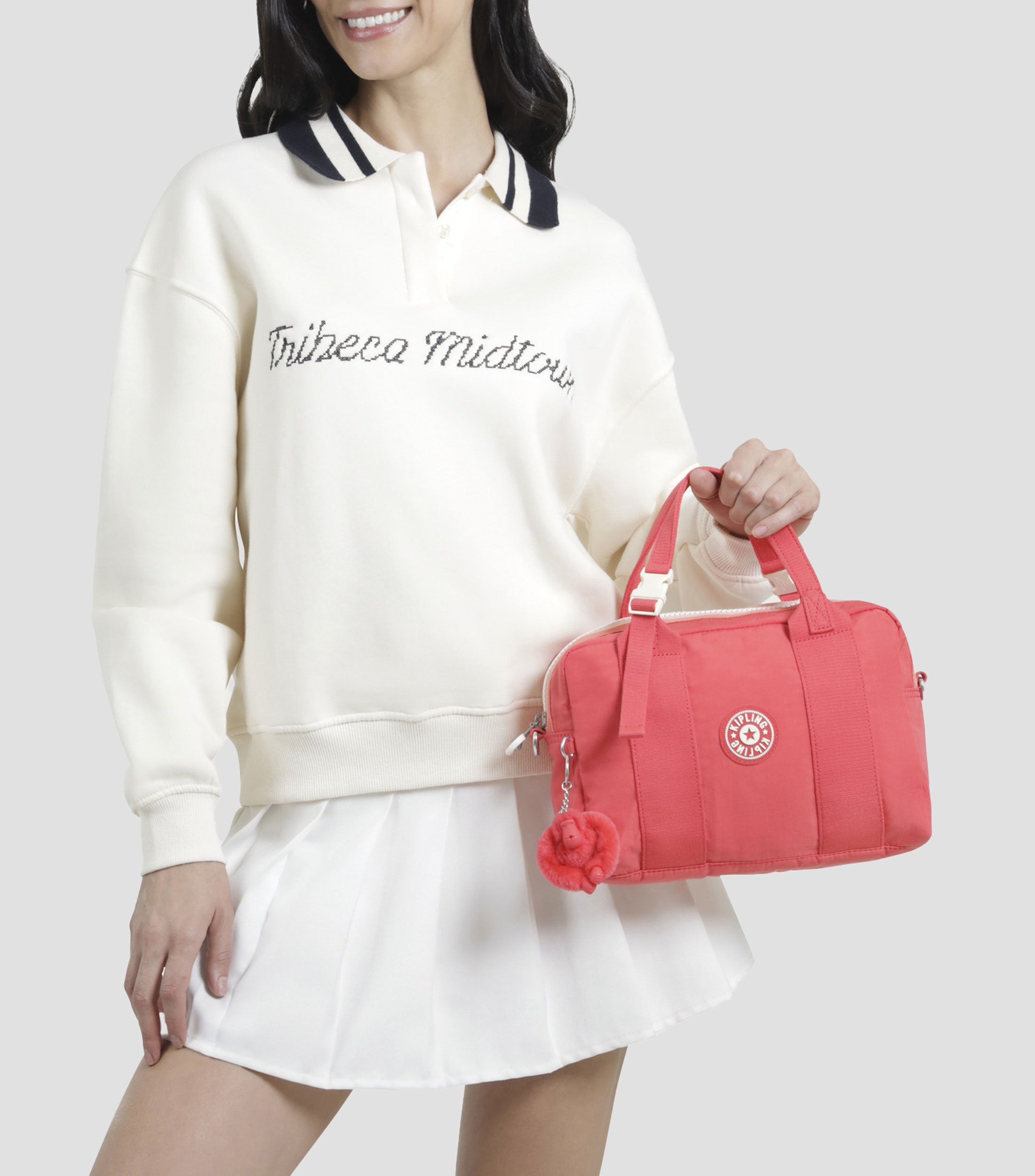 Bolsa shoulder roja Esmey Niña