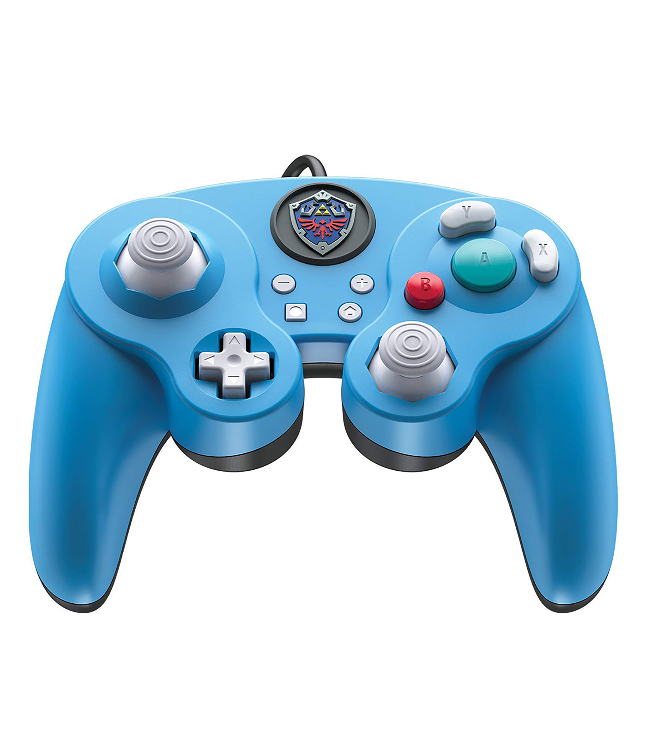 Nintendo Control Alámbrico Nintendo Switch Pad Pro Zelda Smash, Azul
