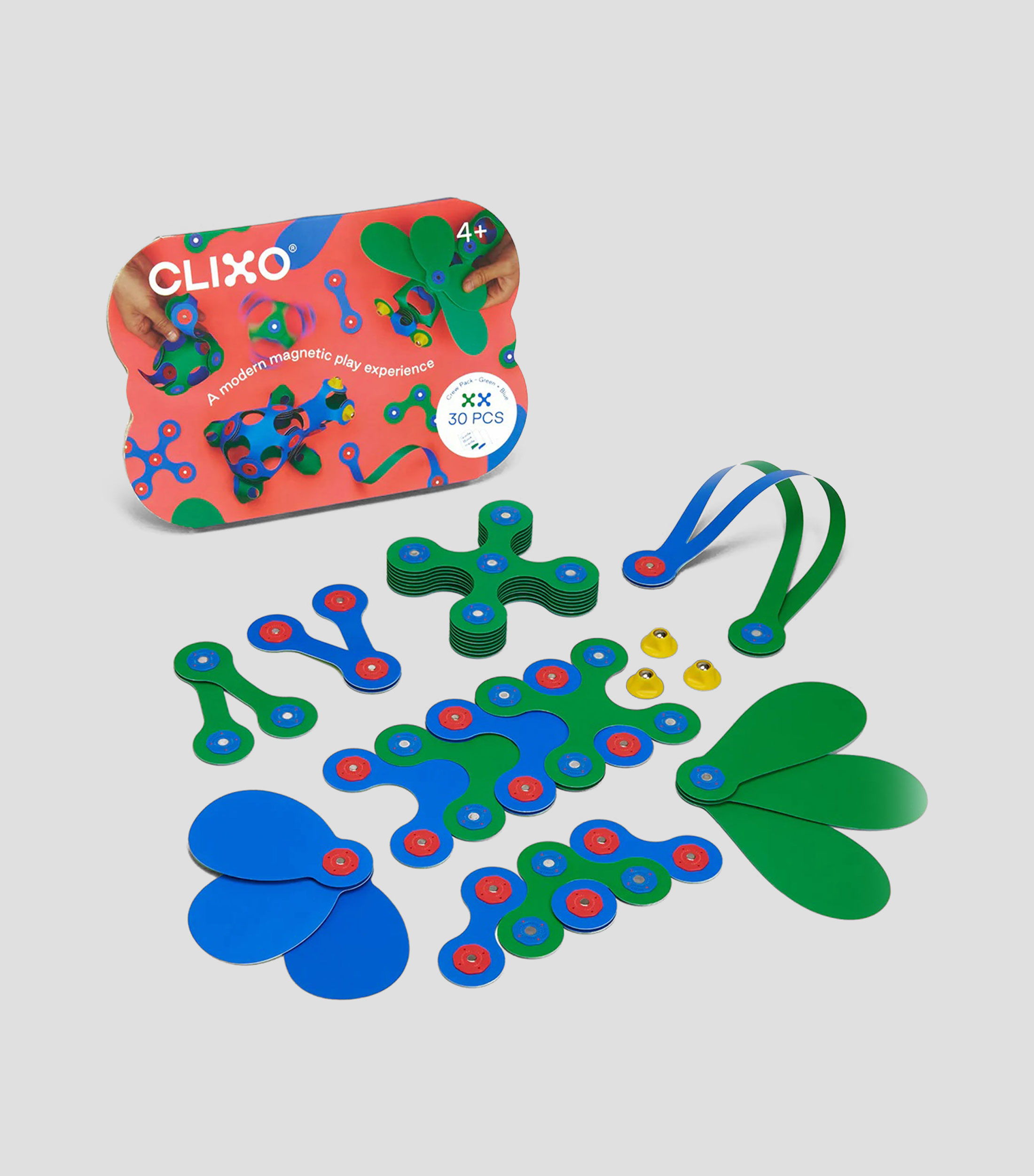 Crew Pack Verde y Azul - 30 piezas