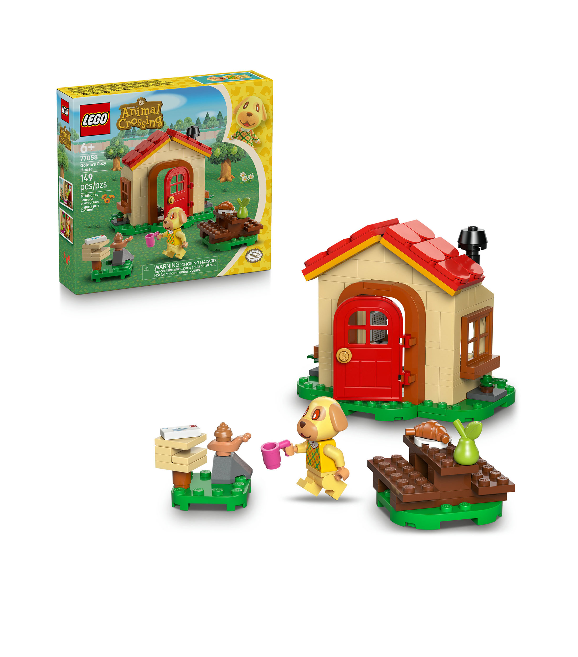 Lego Animal Crossing La casita de Tere Juguete 77058