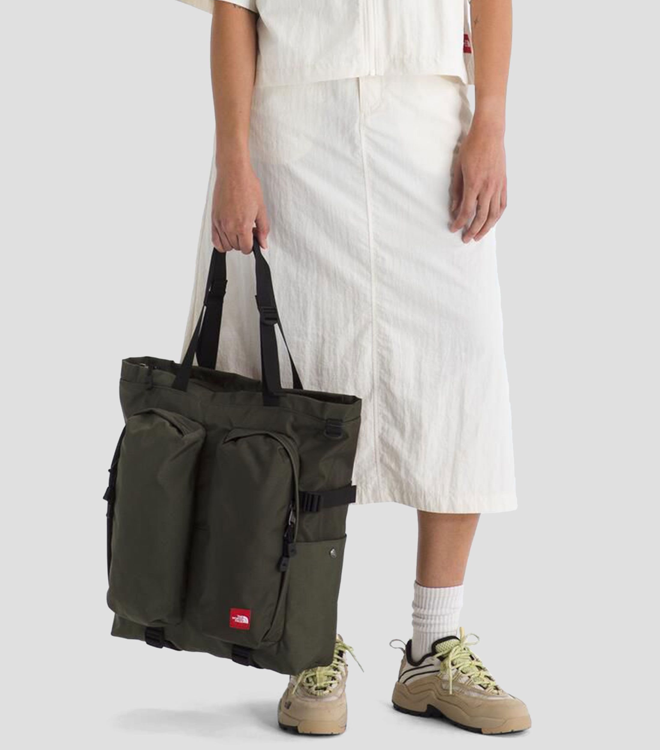 Bolsa tote TNF Red Box lisa Mujer