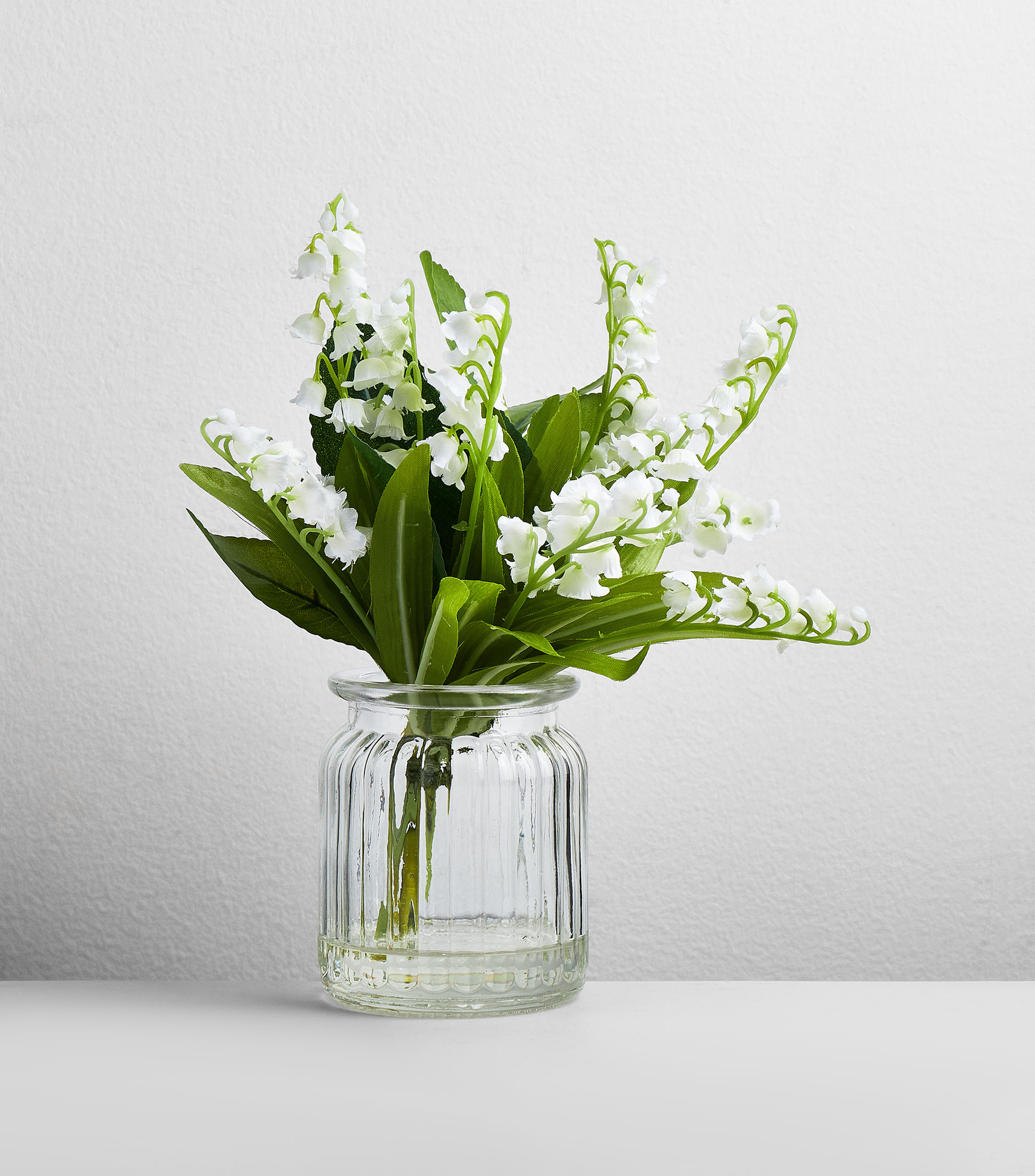 Arreglo de lilys decorativas en maceta, artificial