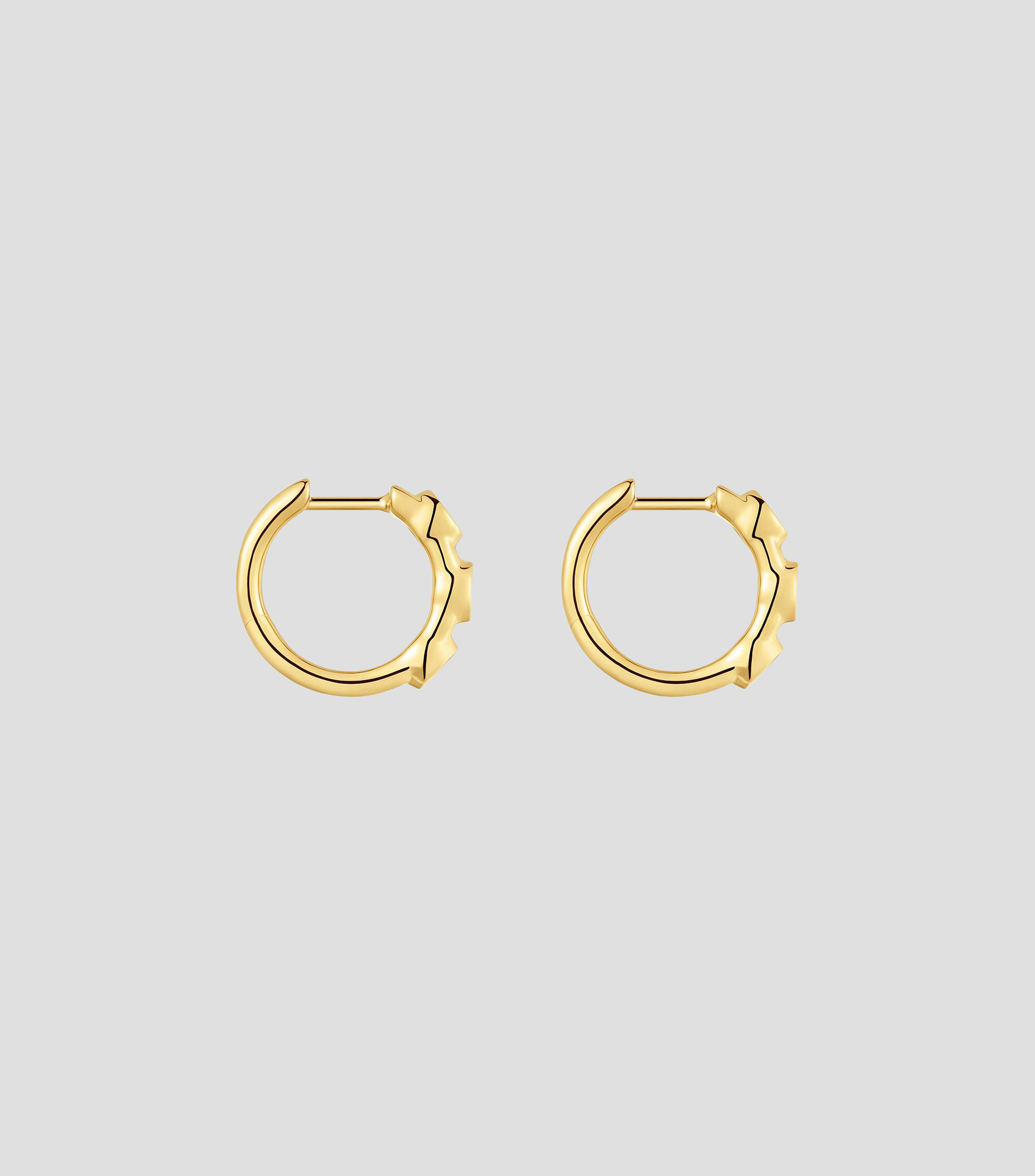Aretes en Plata con diamantes Mujer