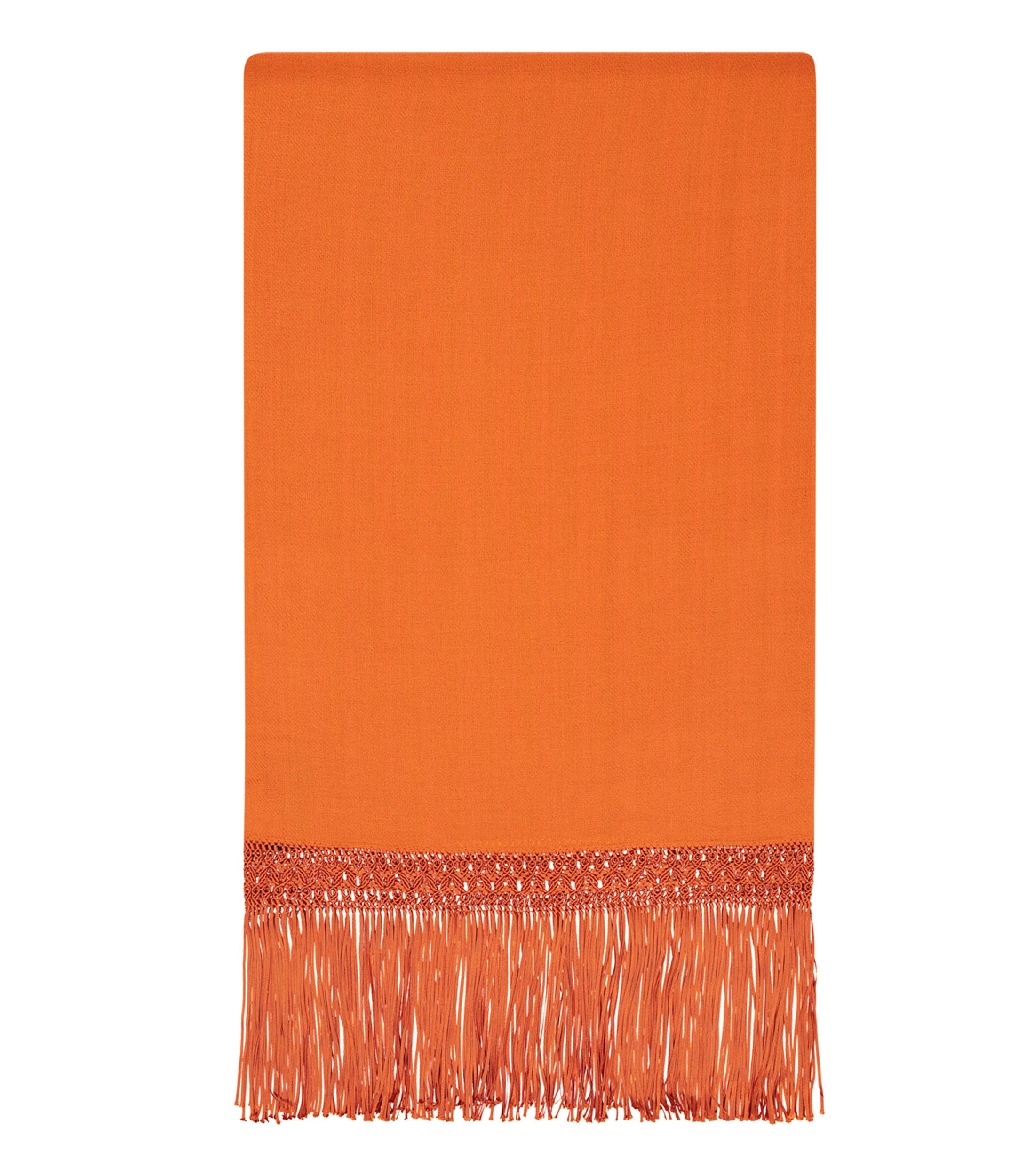 Chalina naranja Mujer