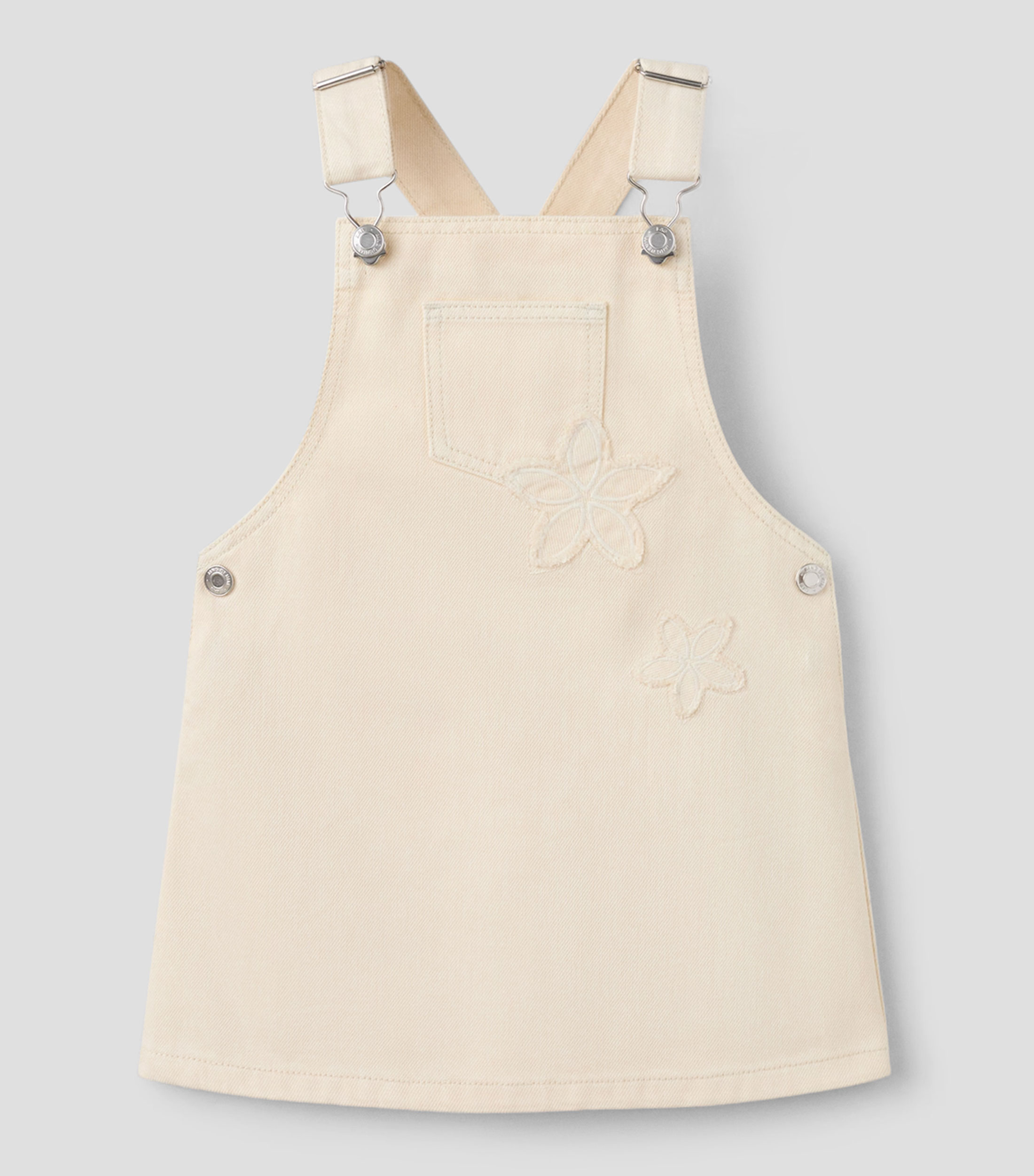 Vestido peto liso Niña