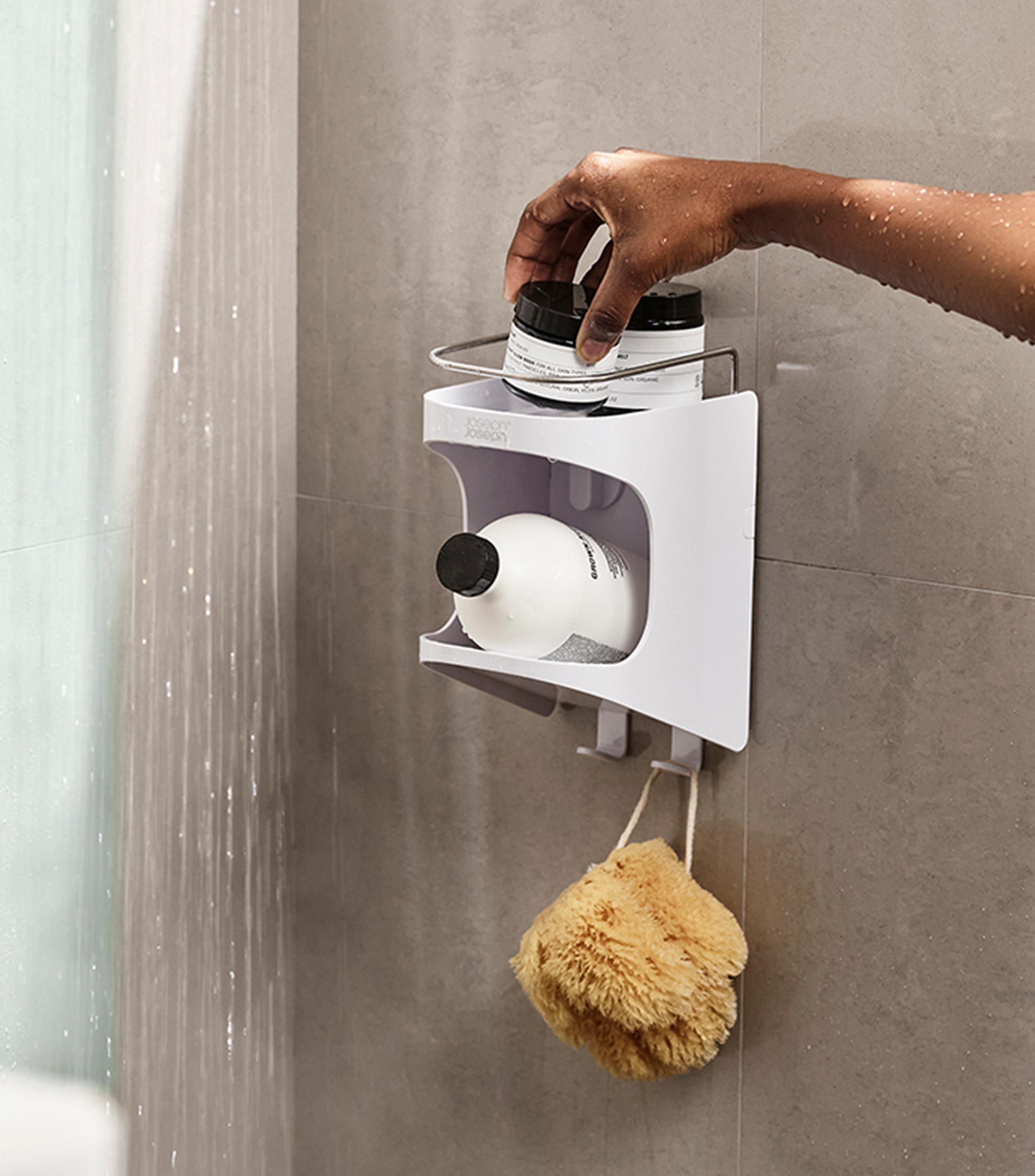 Estante para Ducha 2 Niveles en Plástico