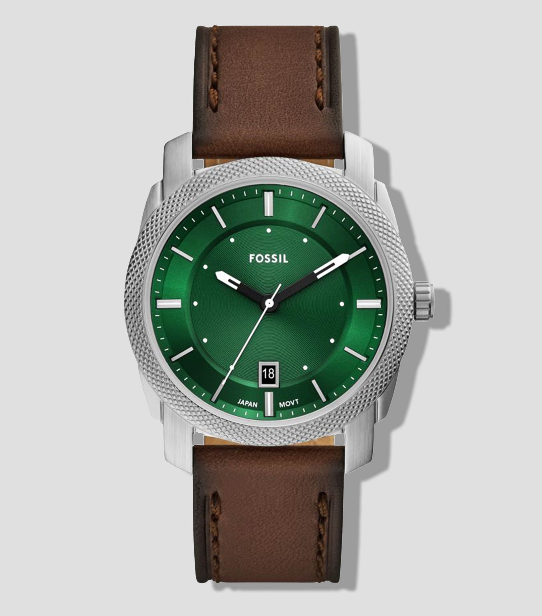 Reloj para Hombre Machine casual plateado, marron