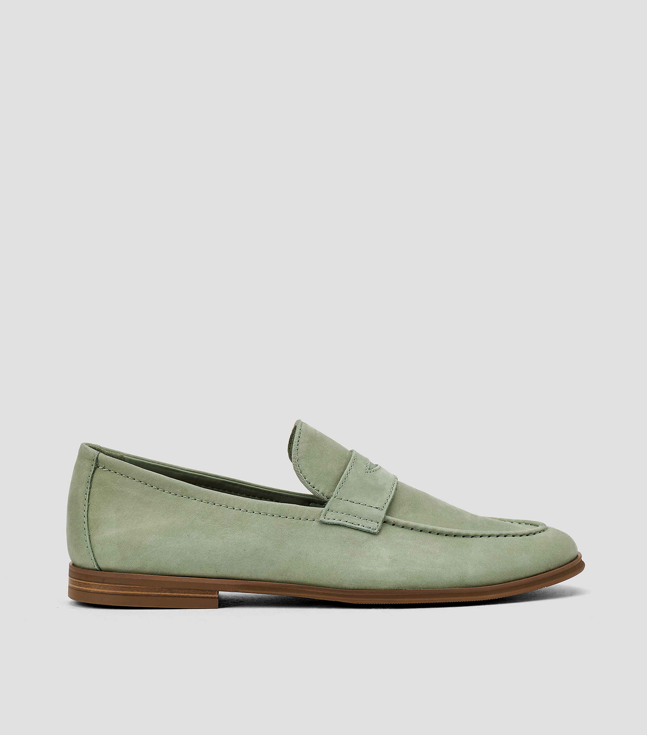 Mocasines en cuero vacuno lisos Hombre