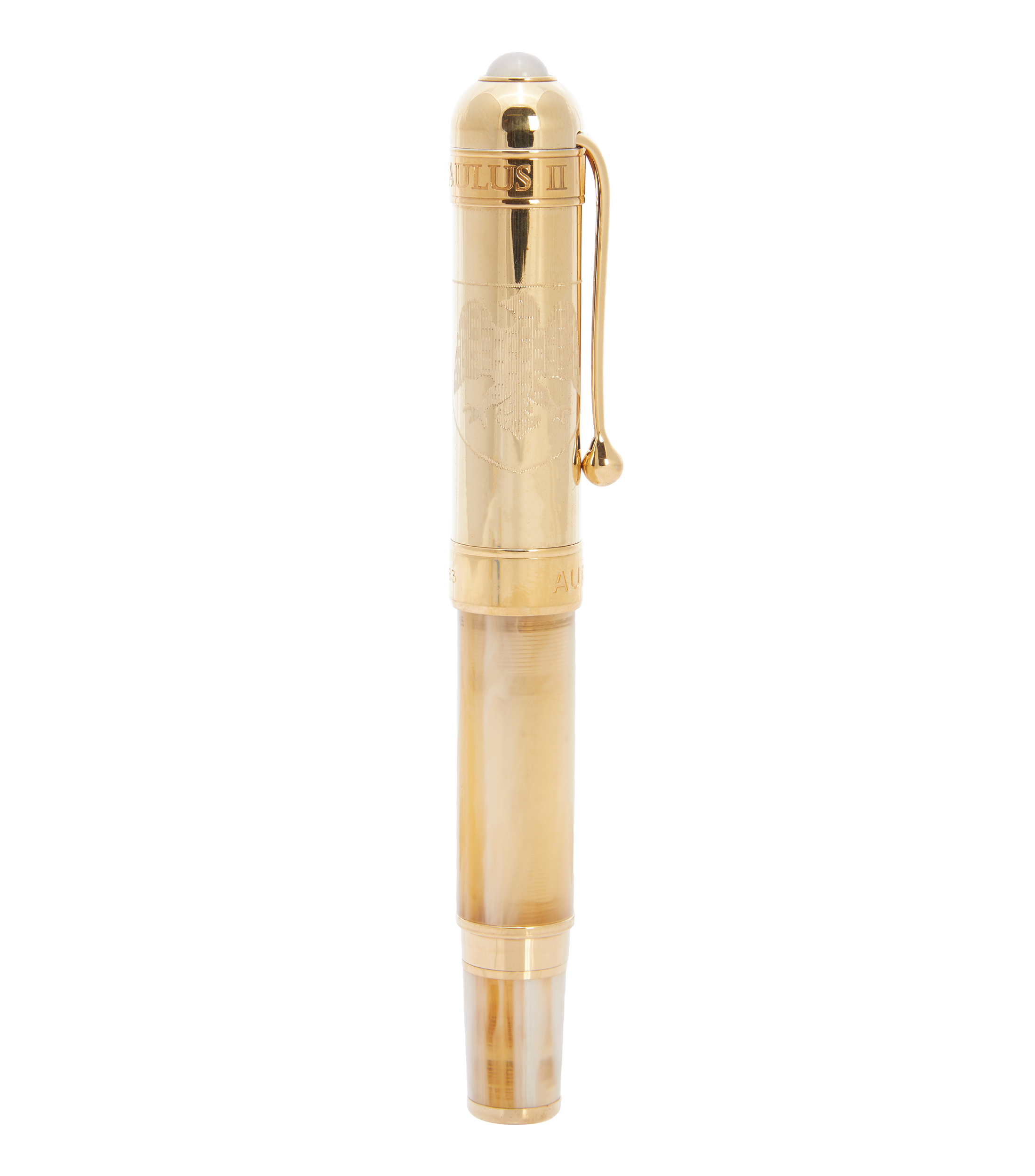Pluma Rollerball Pope Dorada