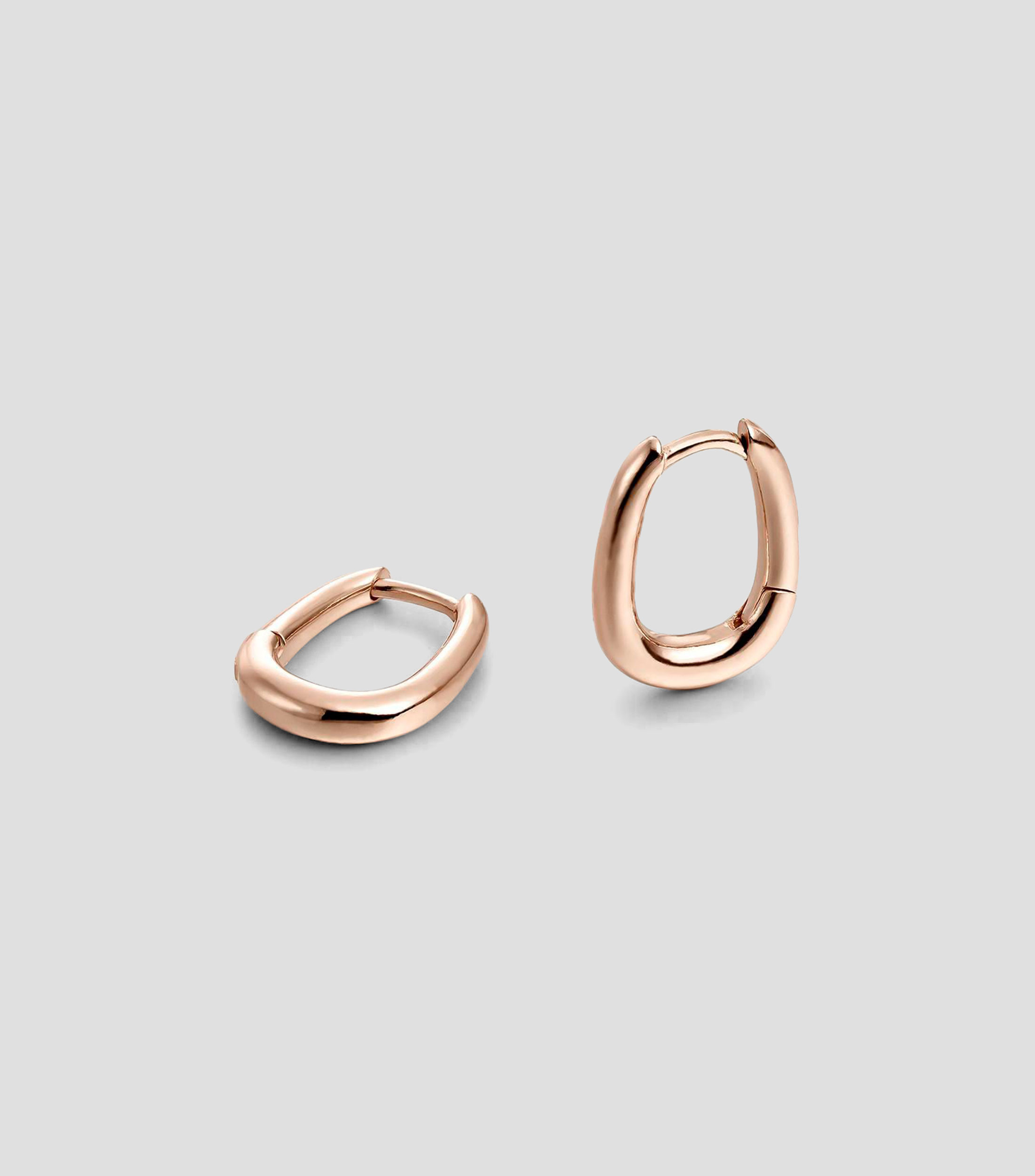 Pendientes de aro en plata .925 Connector Criolla Mujer