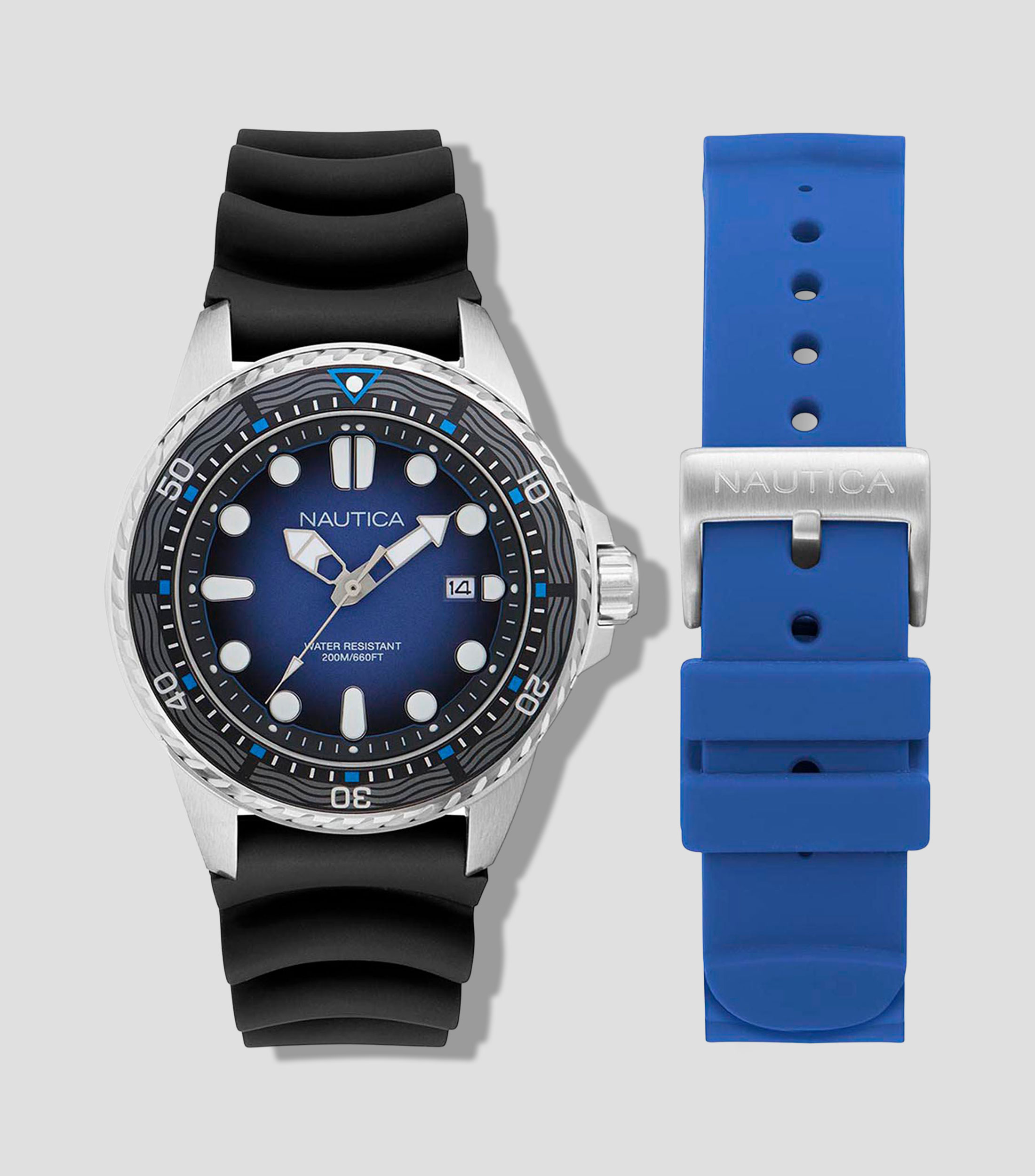 Reloj para Hombre NCT Sea Dive casual Azul, Negro