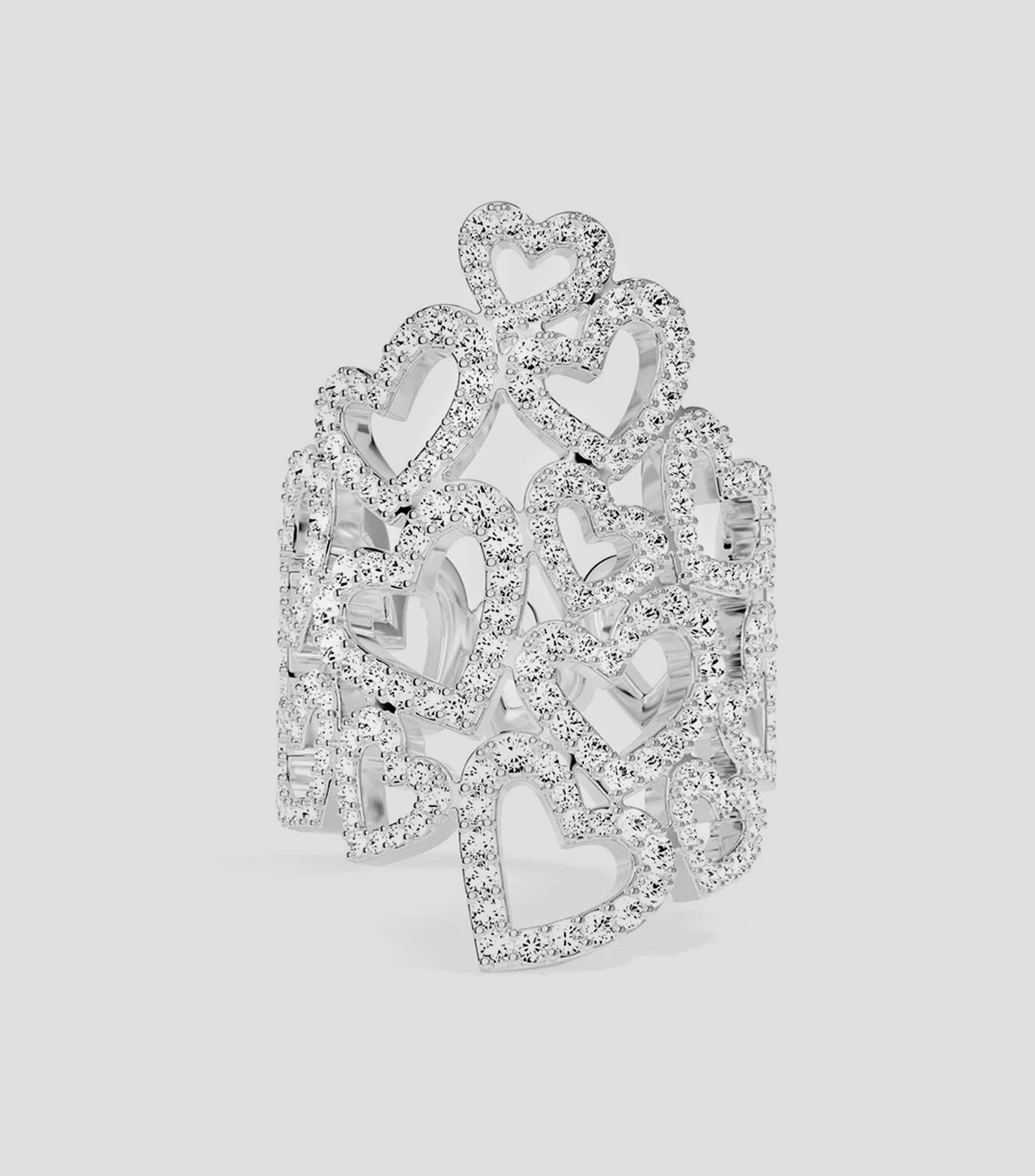 Anillo de plata con circonia Mujer