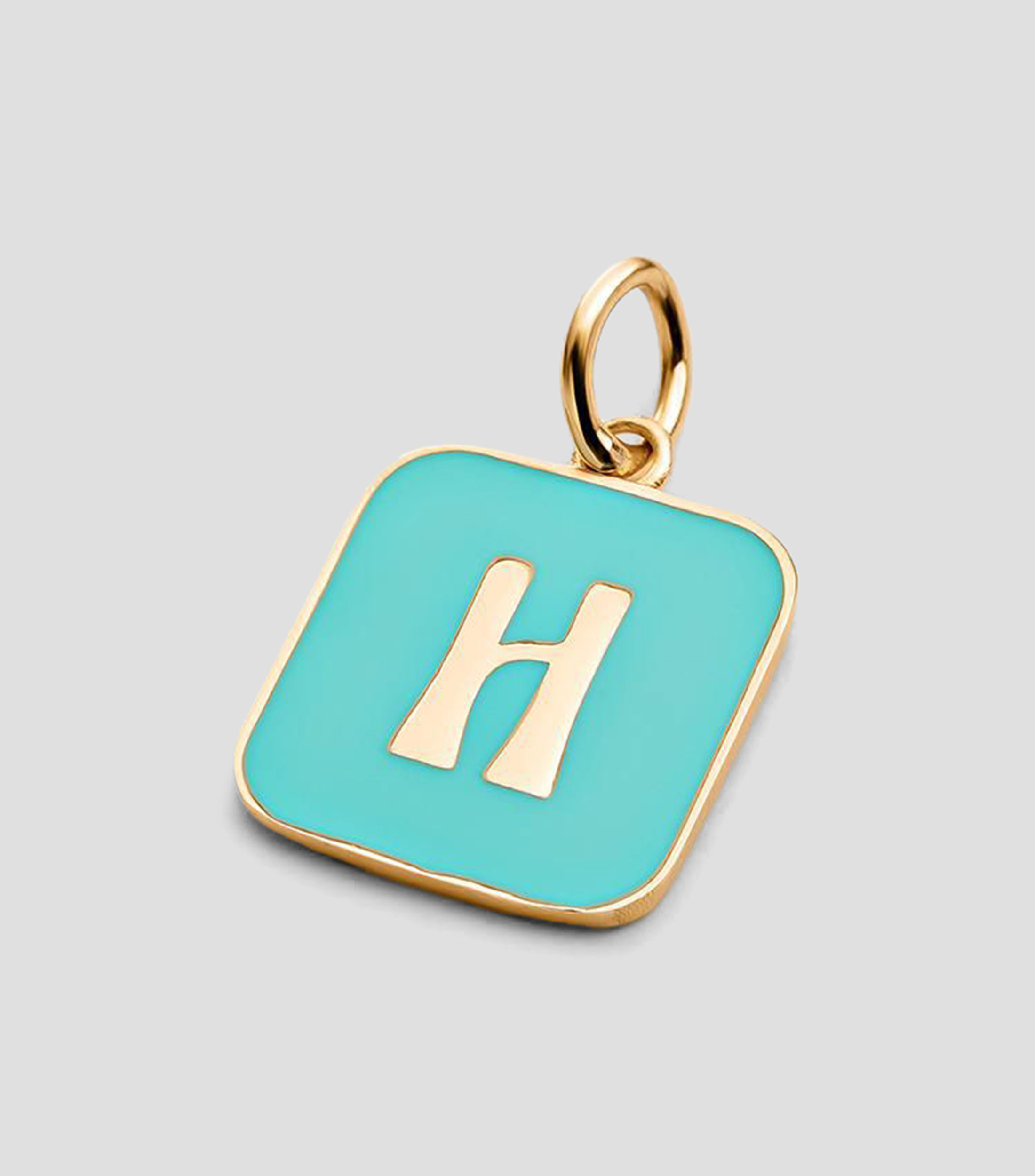 Dije inicial H en plata .925 Vibes Mujer