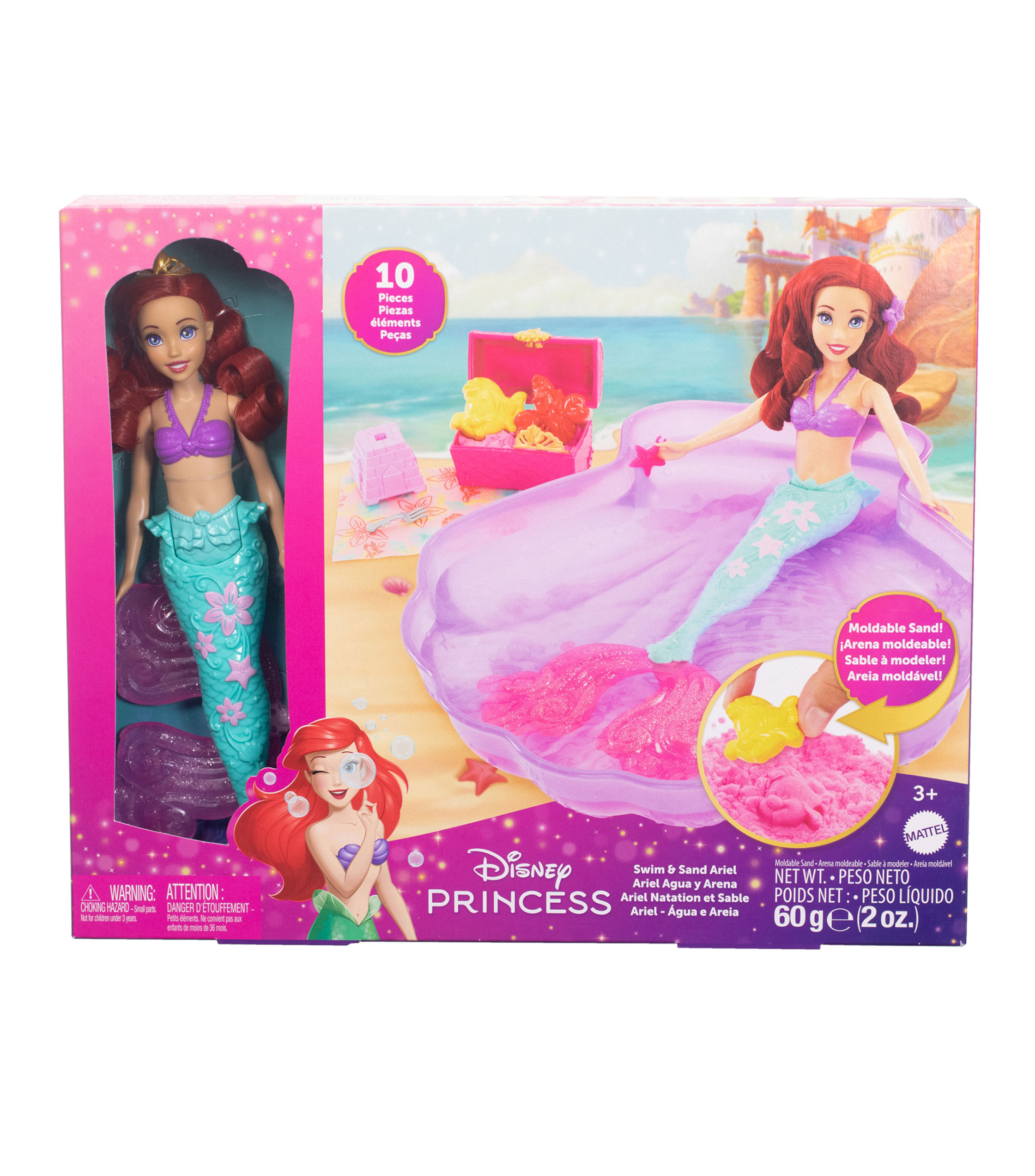 Playsets Disney princesa Ariel aventuras alberca