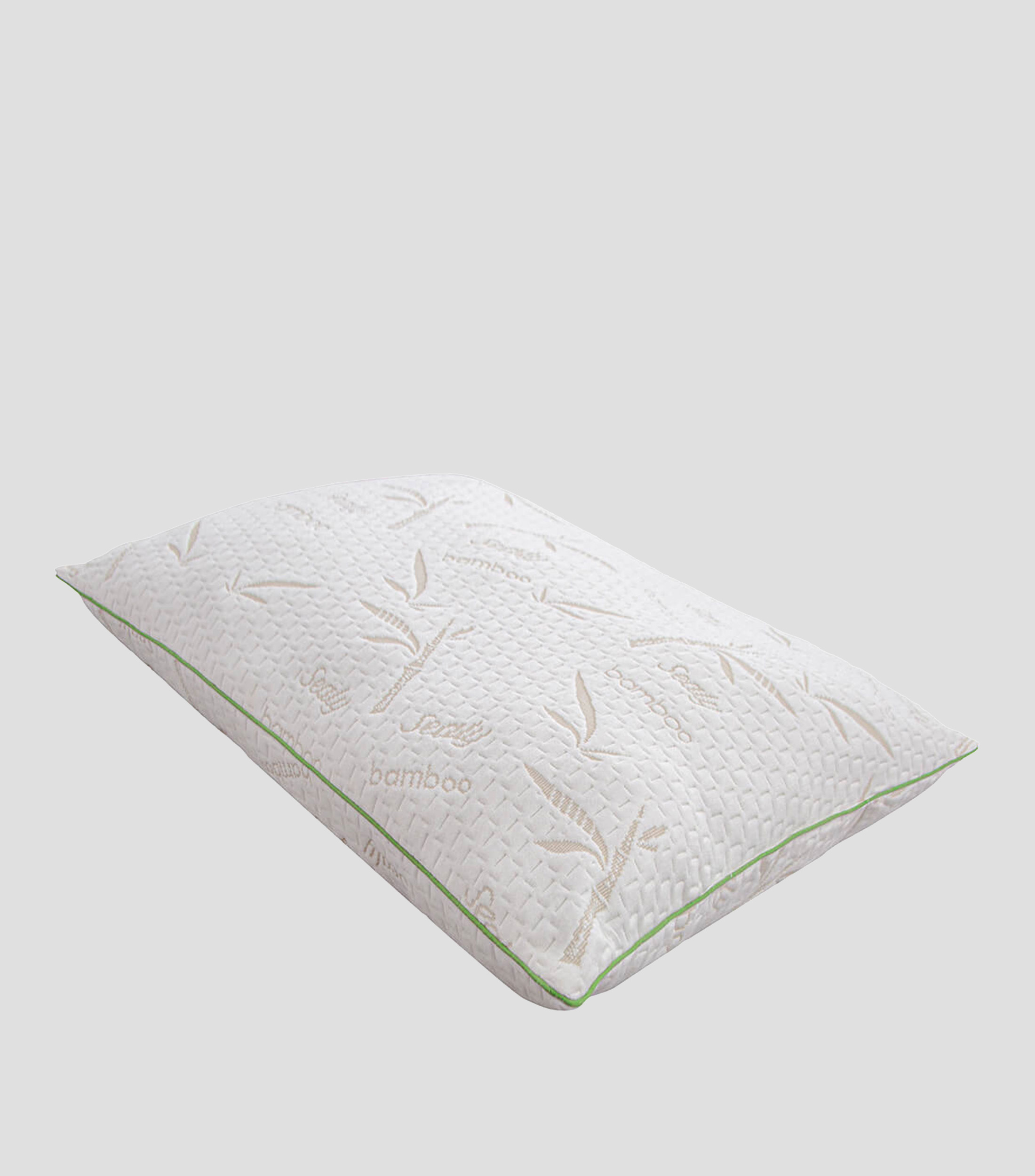 Almohada Tradicional Estándar Confort Medio Bamboo Beige