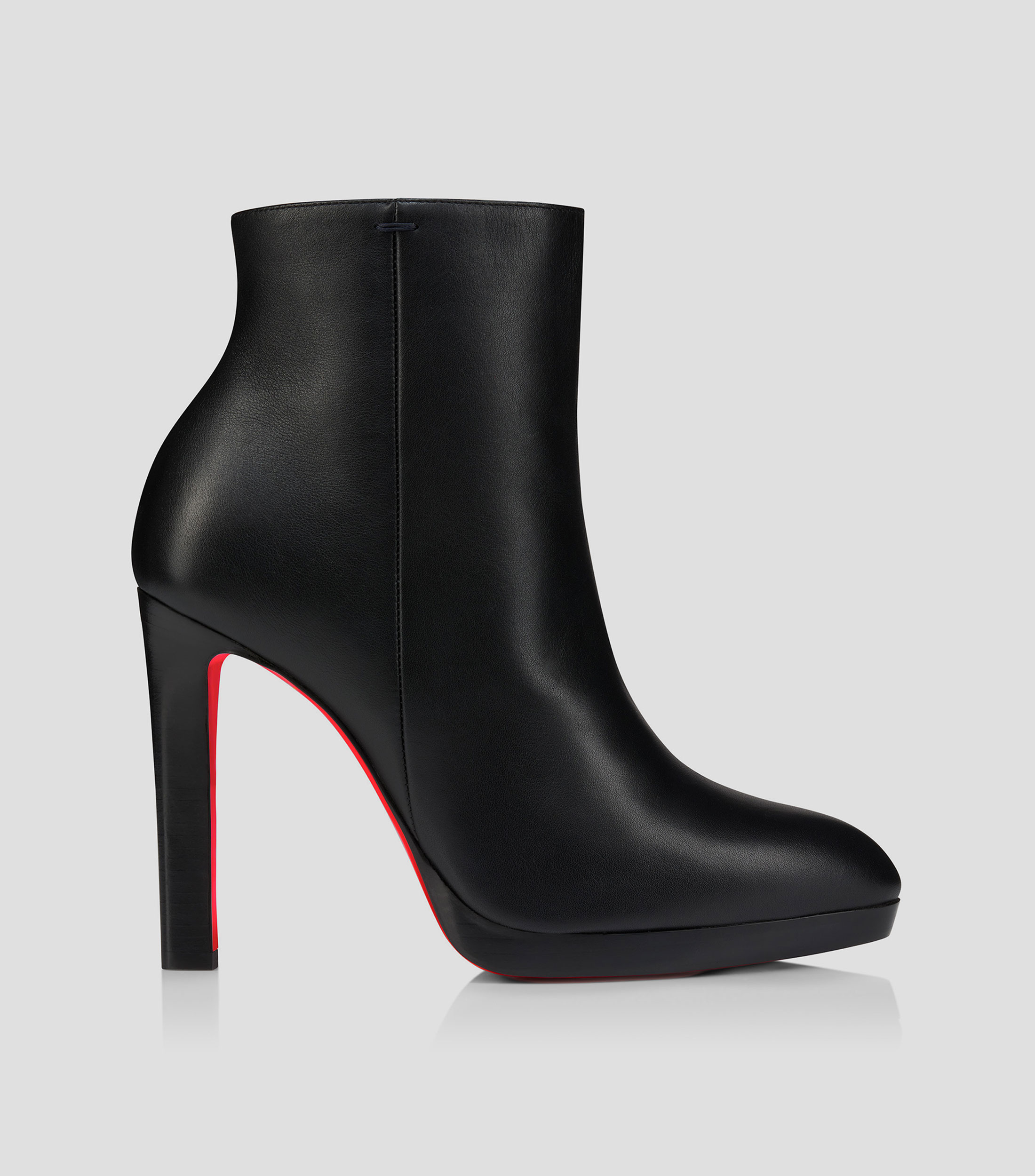 Botines Fannylove Booty Negro en Piel con Tacón Alto Mujer