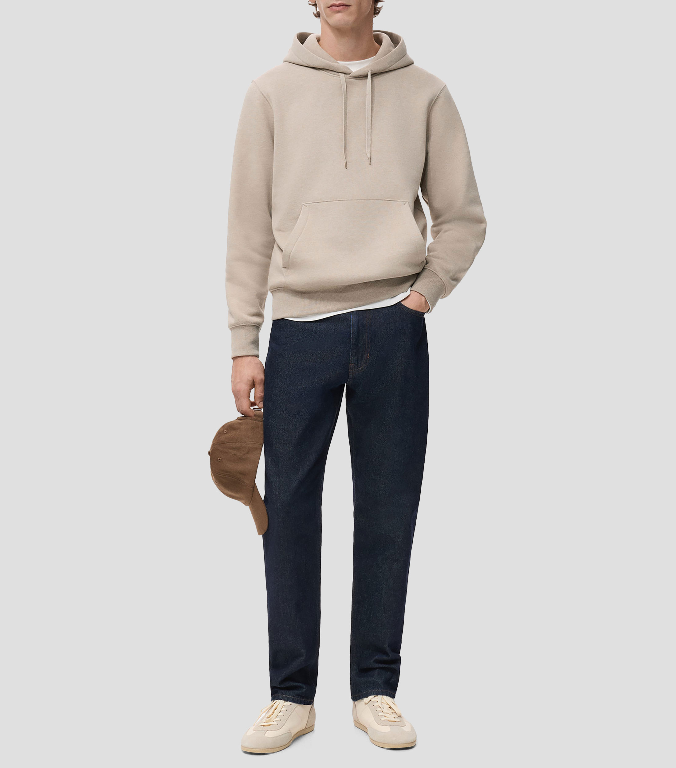 Sudadera canguro con capucha Hombre