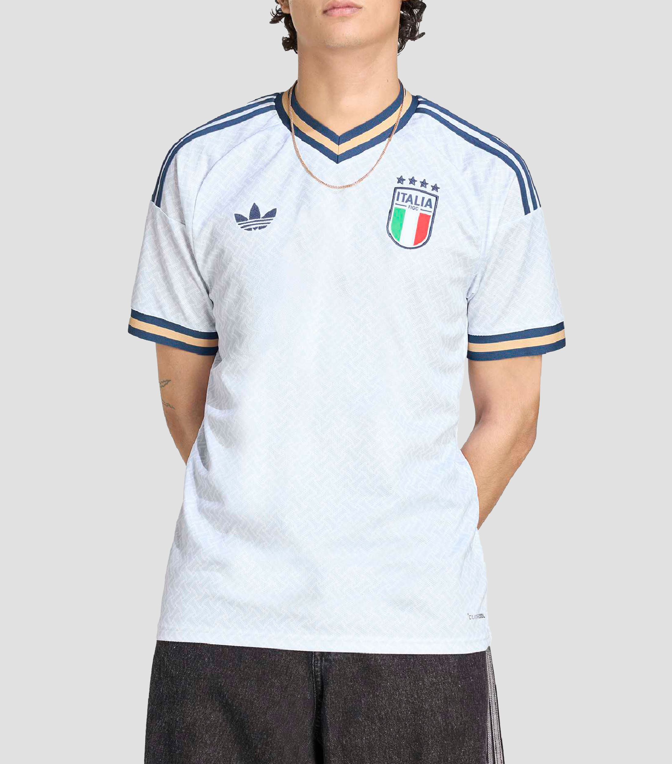 Jersey Selección de Italia Visitante Réplica para Hombre