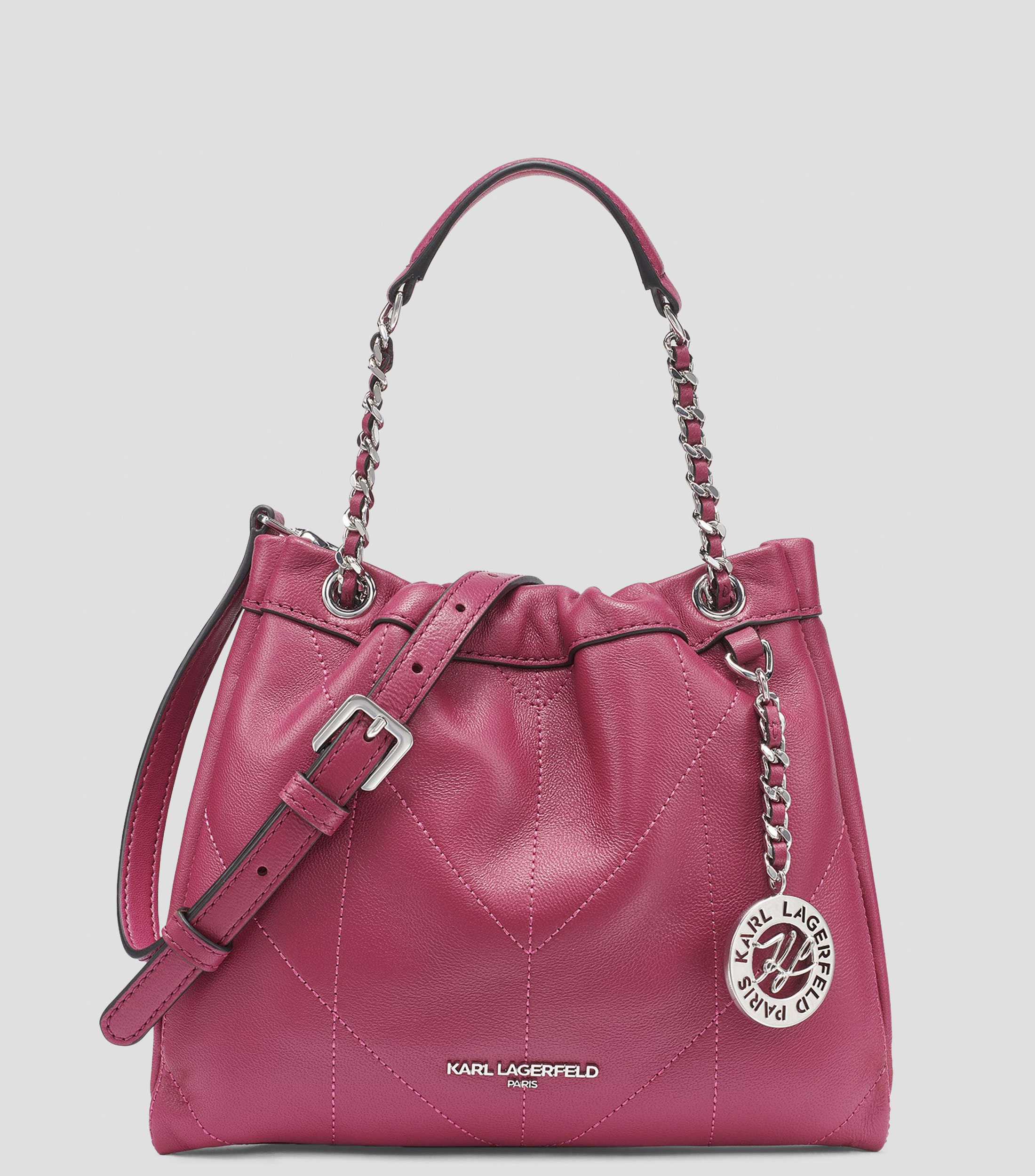 Bolsa Crossbody en piel Amandine lisa Mujer