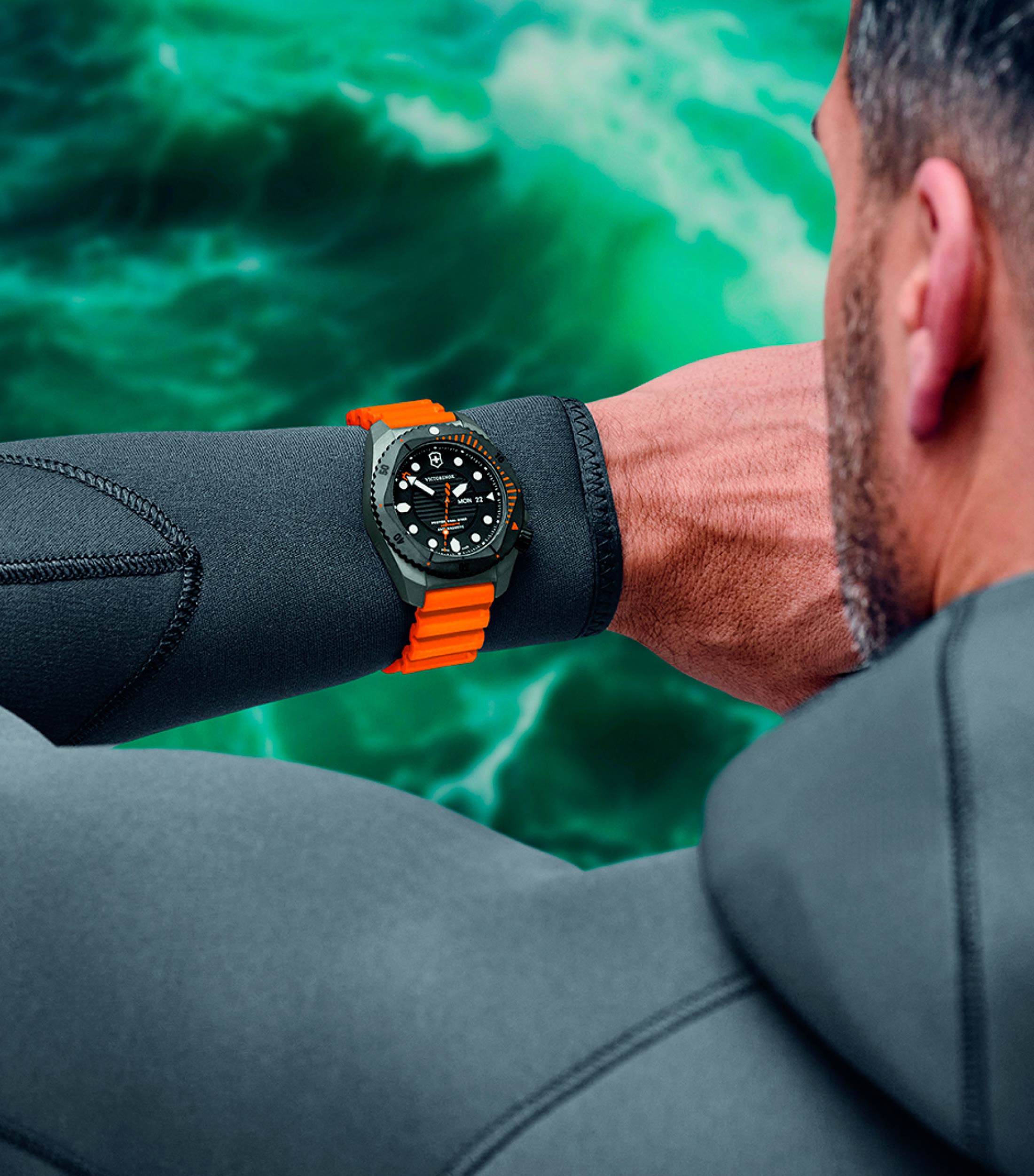 Reloj para hombre Dive Pro Deportivo, Negro