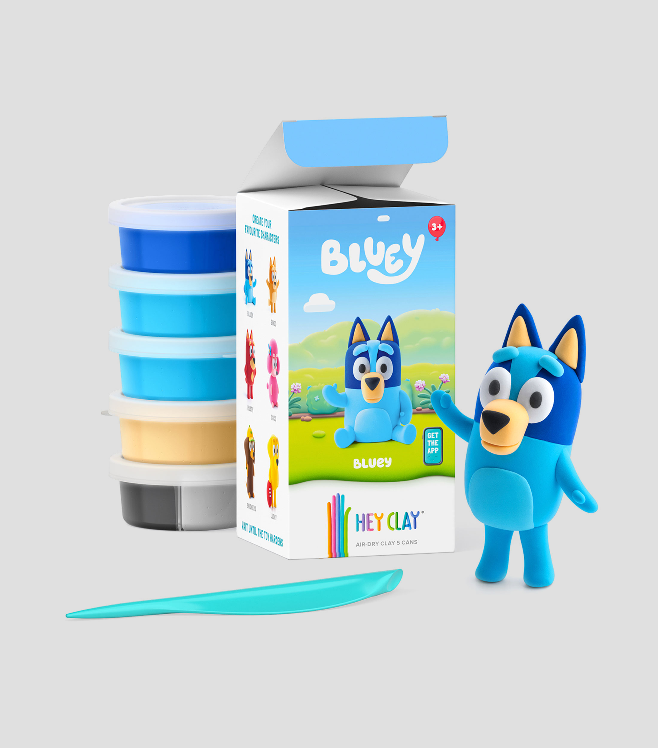 Bluey, serie Collections, 5 latas