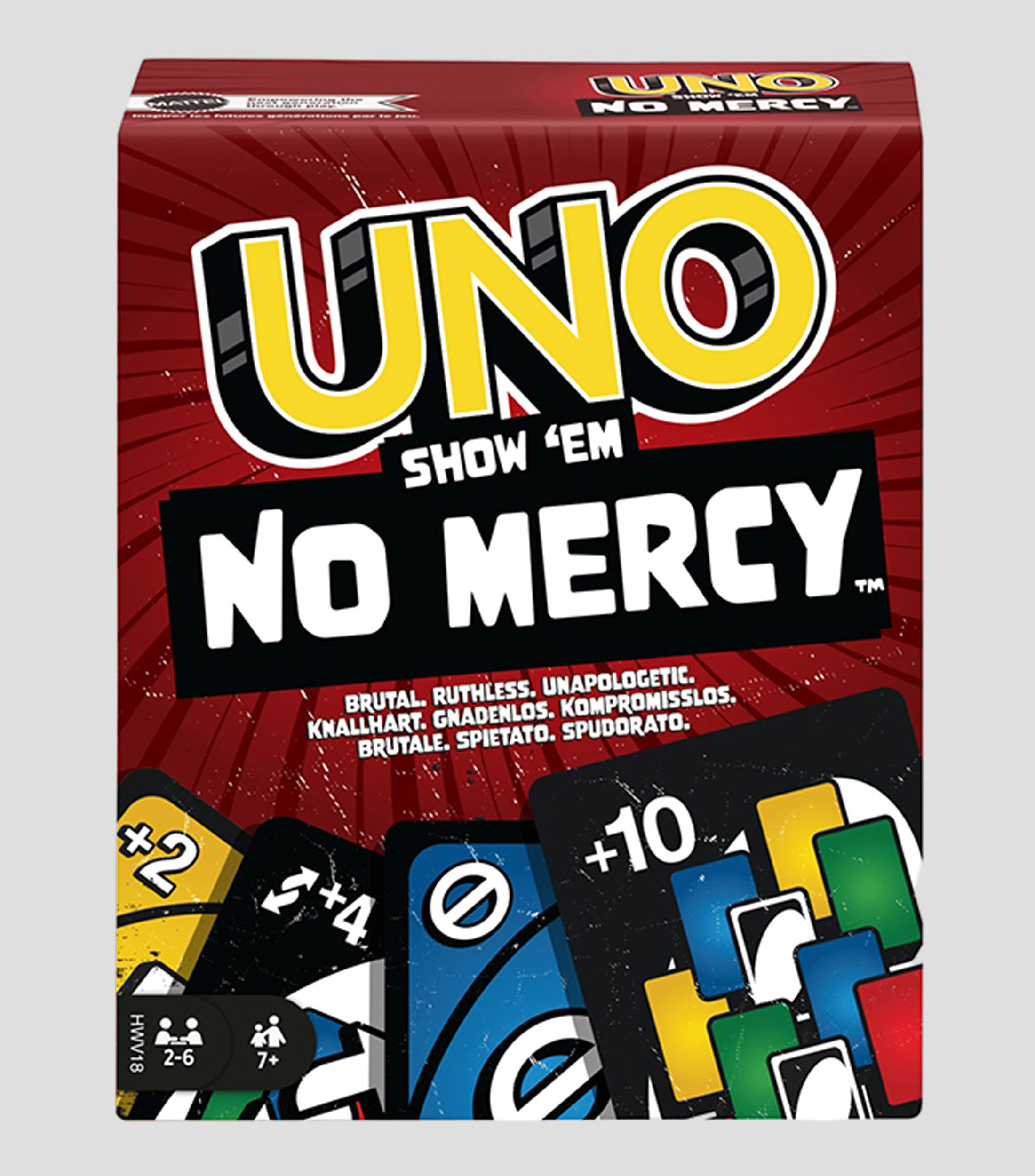 Juego de Mesa Uno No Mercy