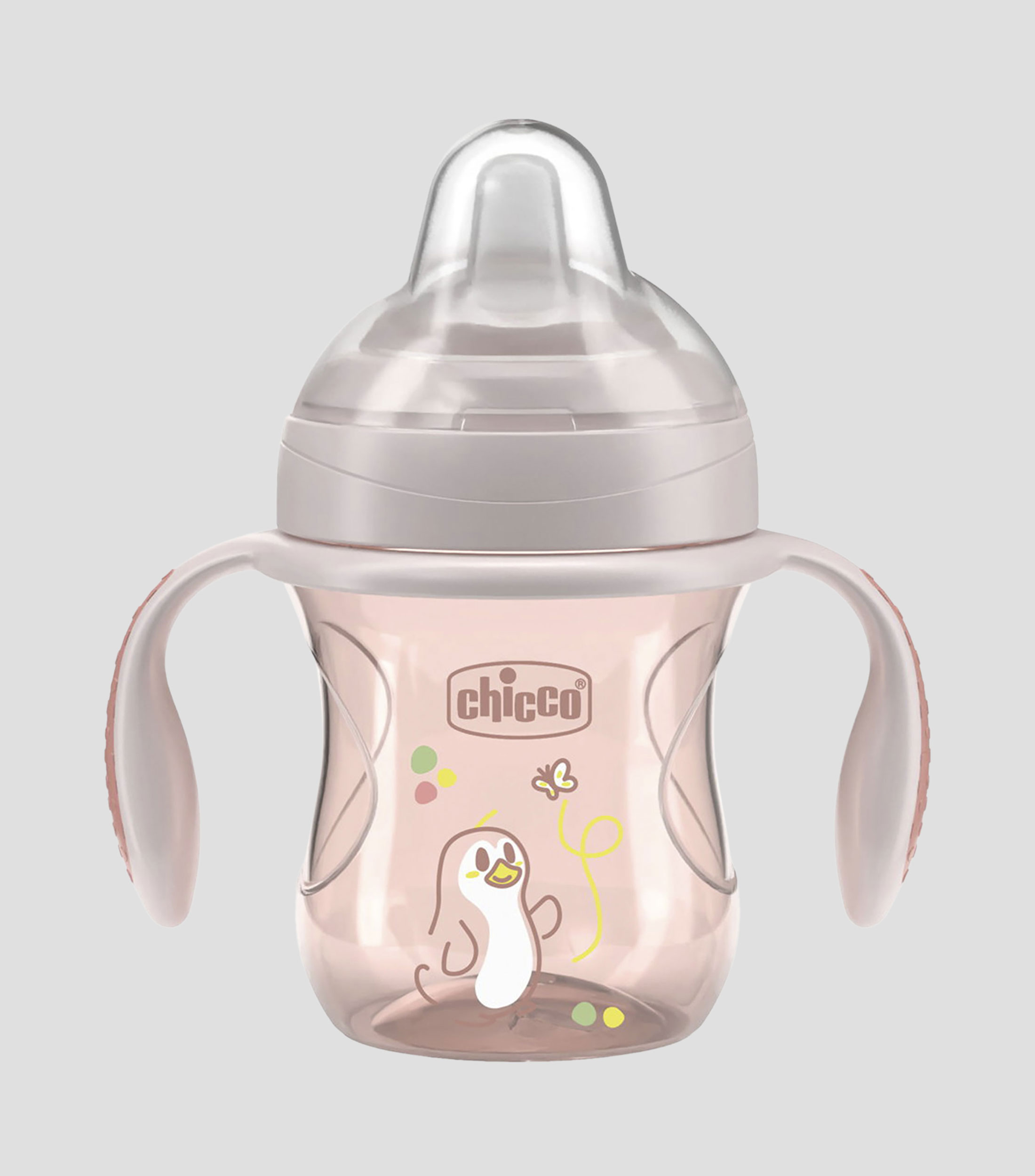 Vaso de transición rosa, 200 ml